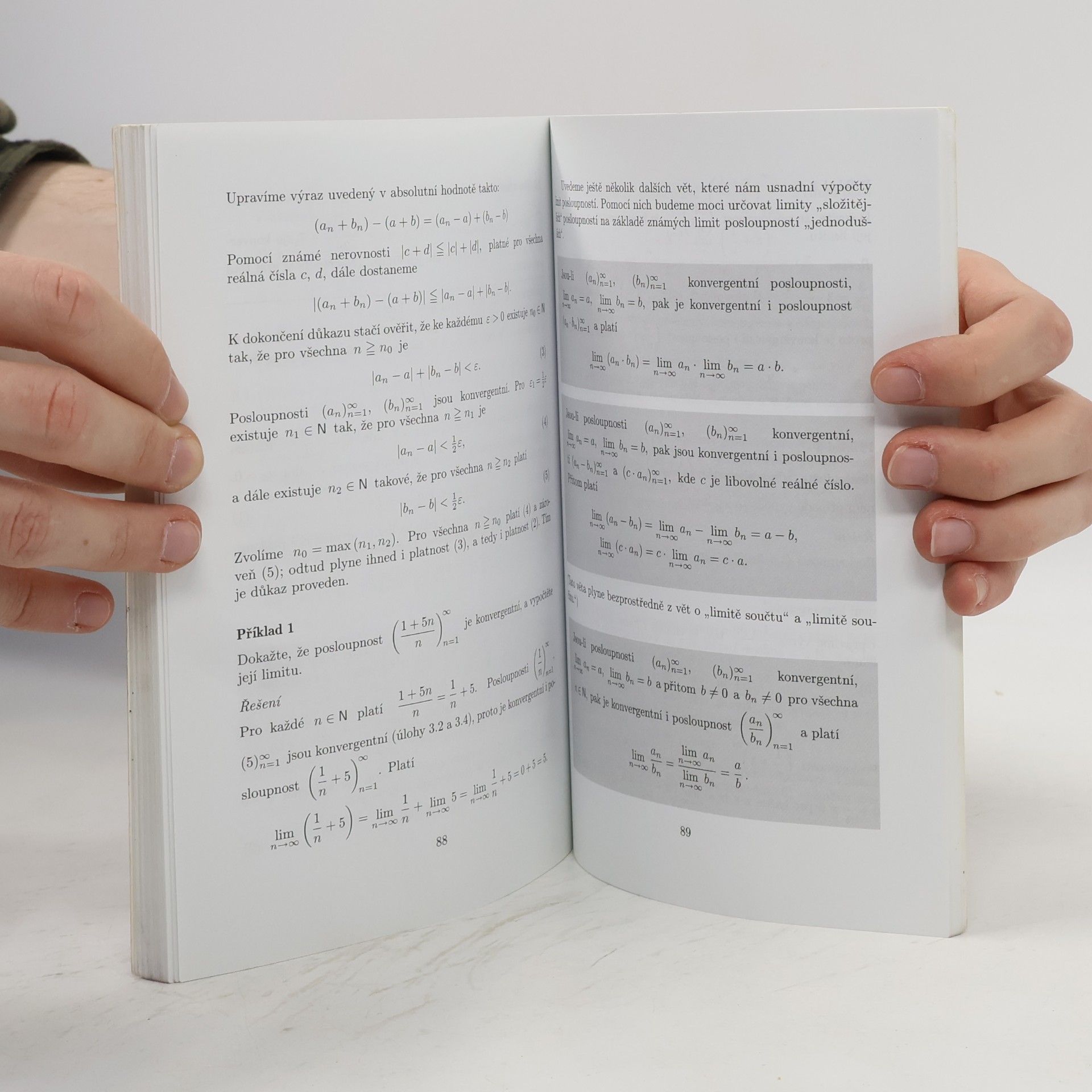 Oldřich Odvárko Matematika pro gymnázia. Posloupnosti a řady