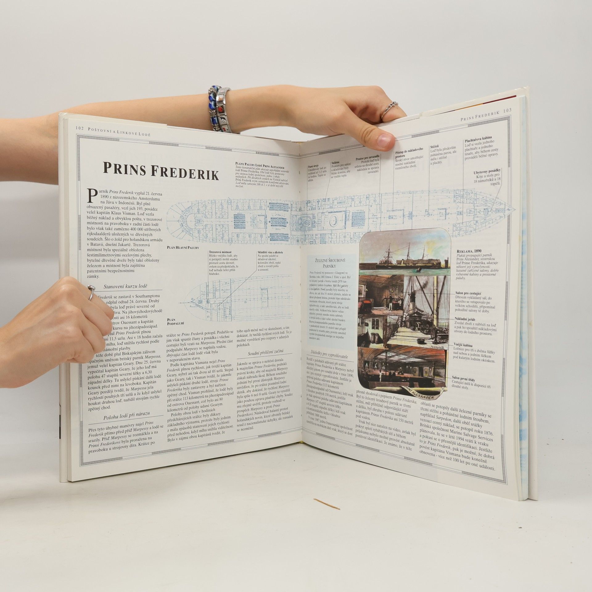 Nigel Pickford Atlas vraků lodí s poklady