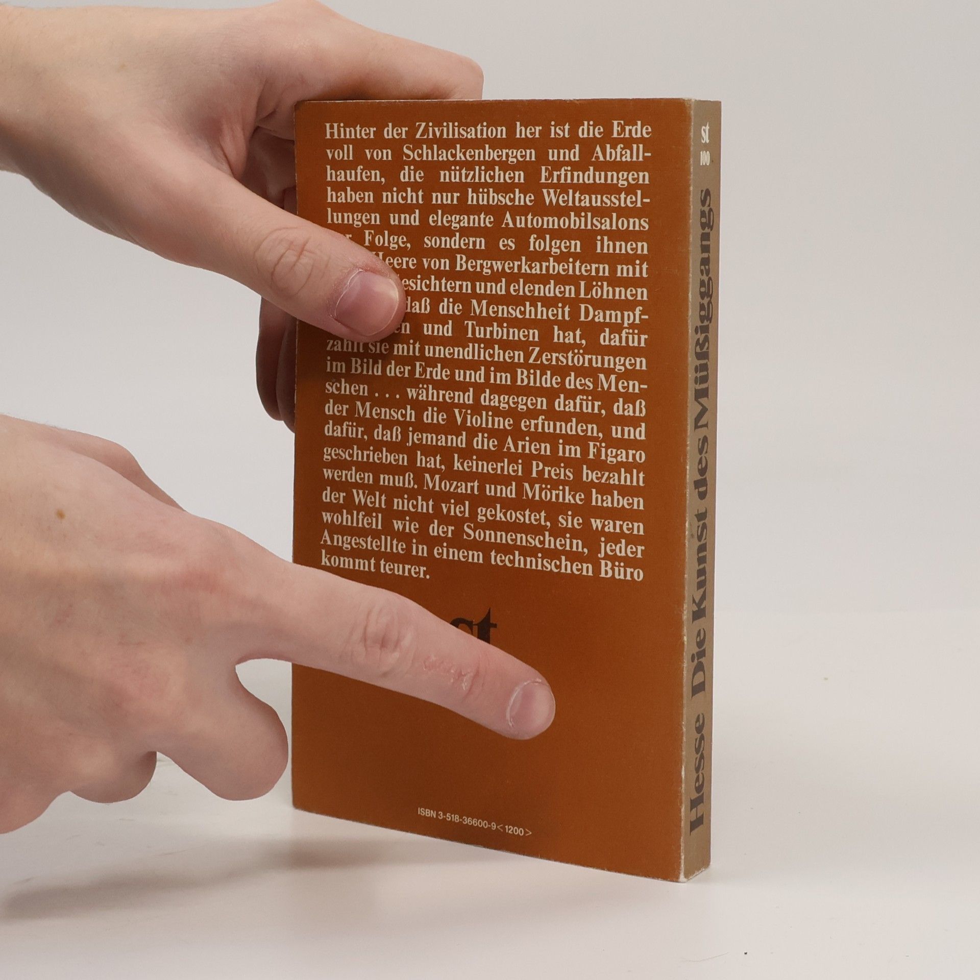 Hermann Hesse Die Kunst des Müssiggangs