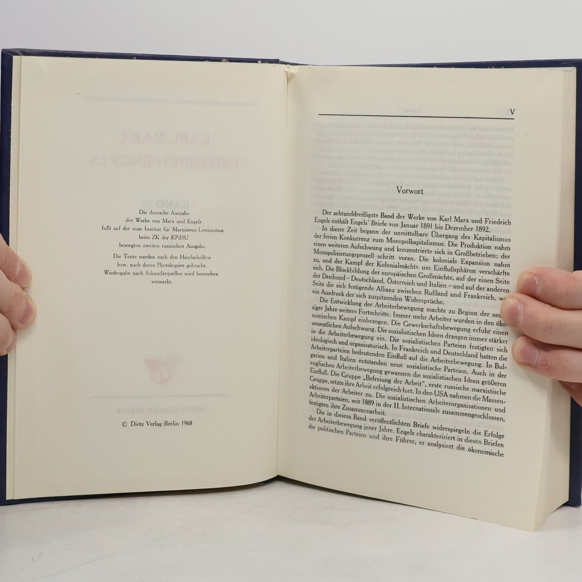 Karl Marx Marx Engels Werke 38