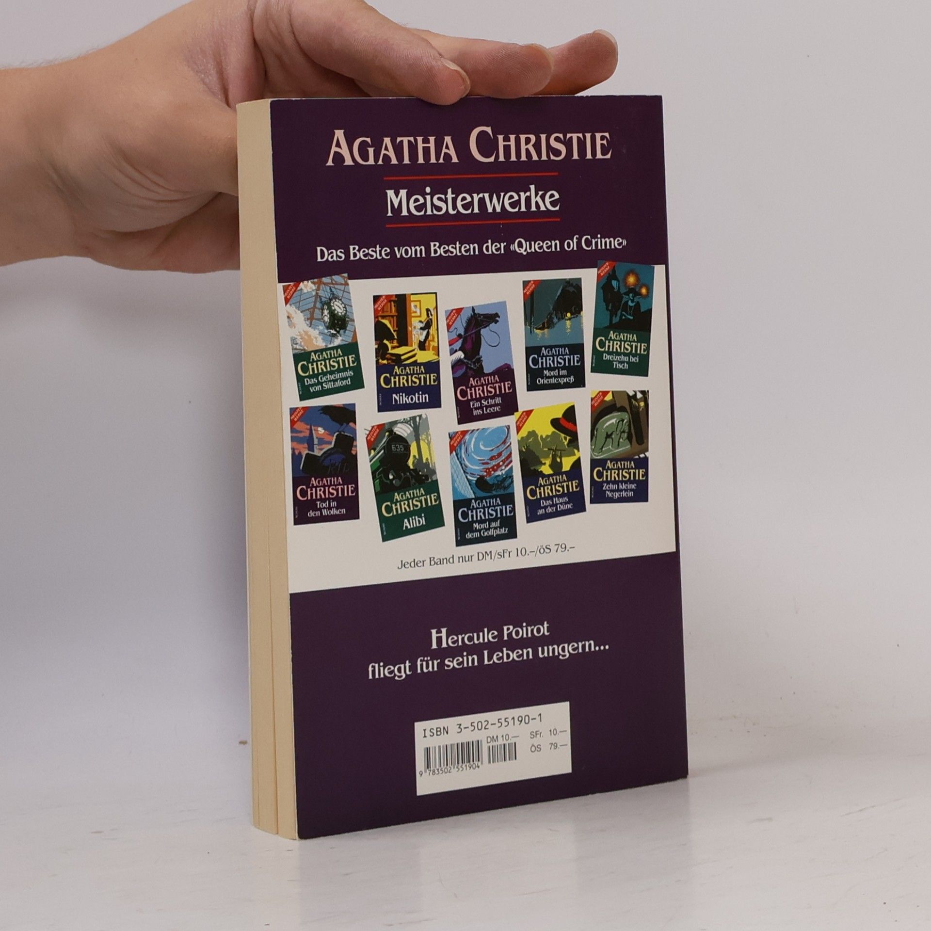 Agatha Christie Meister-Werke: Tod in den Wolken
