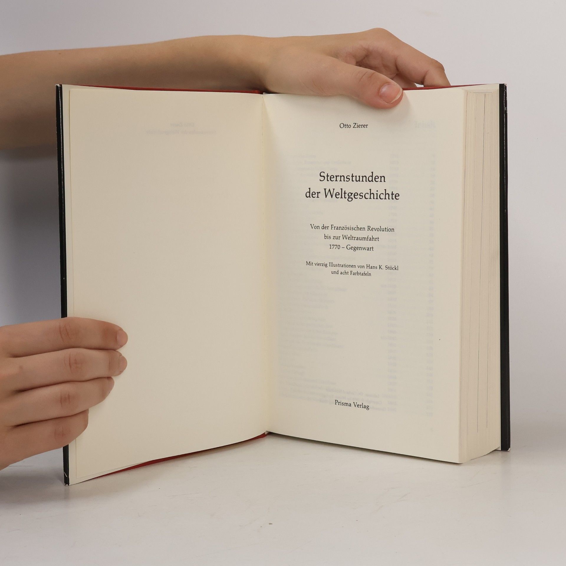 Otto Zierer Sternstunden der Weltgeschichte