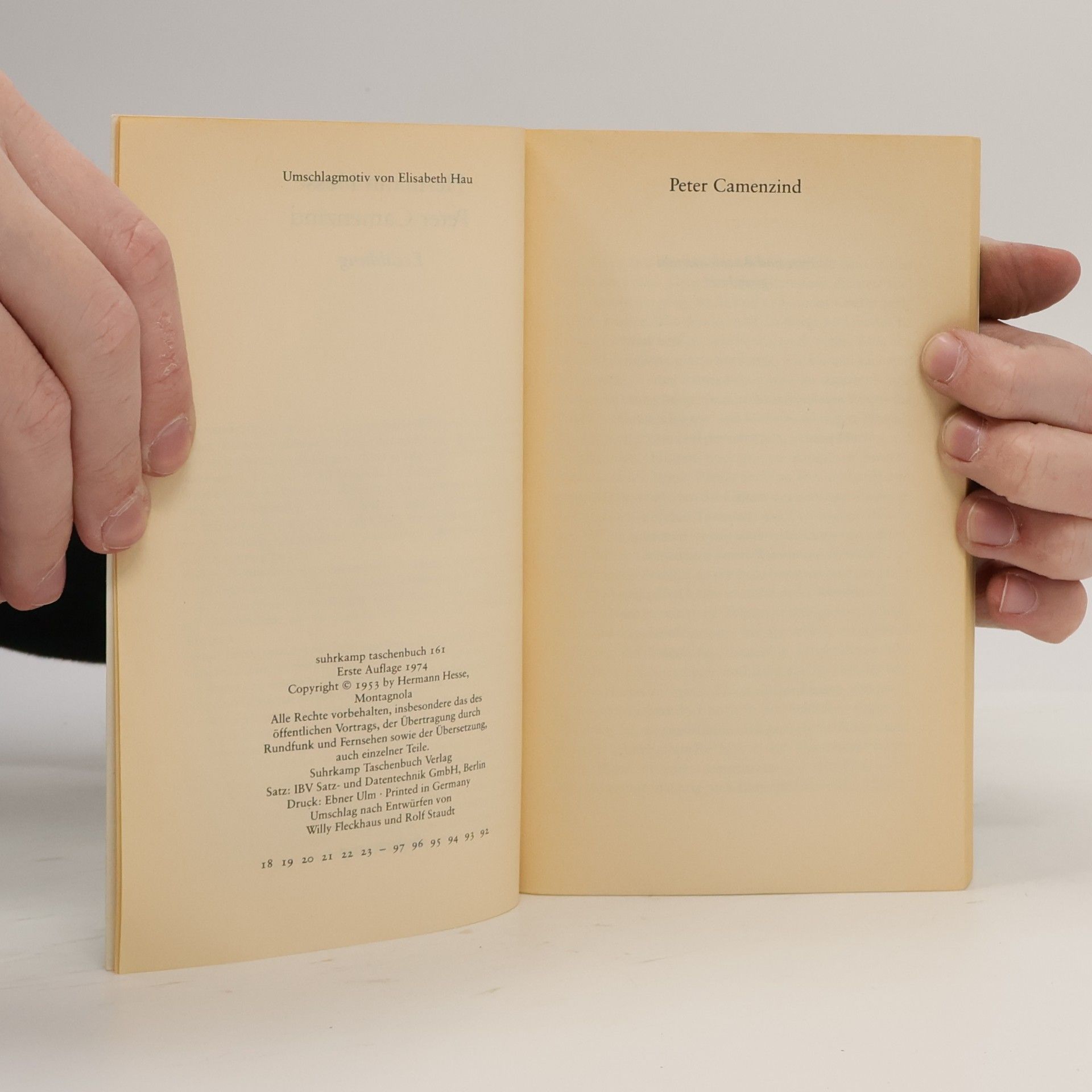 Hermann Hesse Peter Camenzind