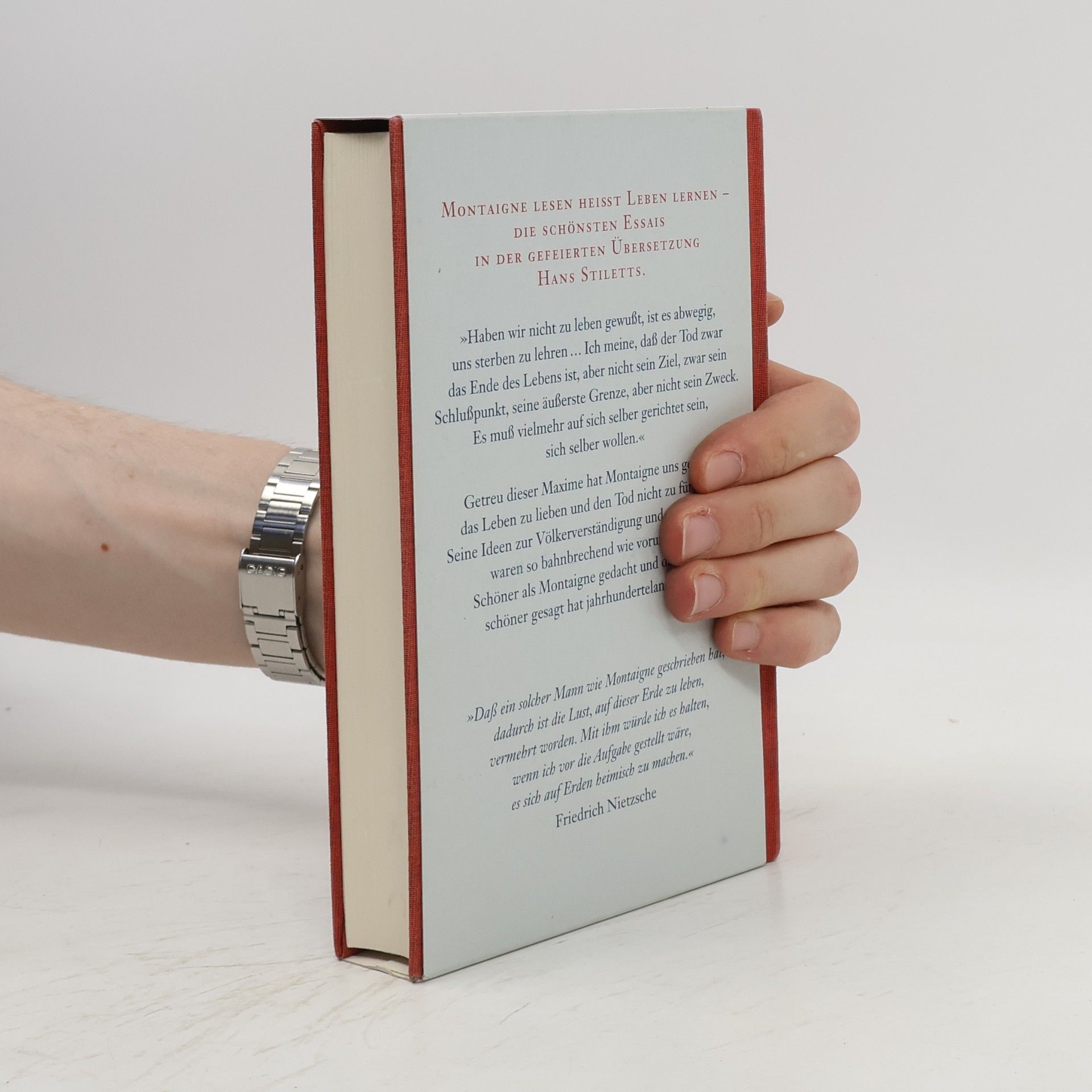 Michel de Montaigne Von der Kunst, das Leben zu lieben