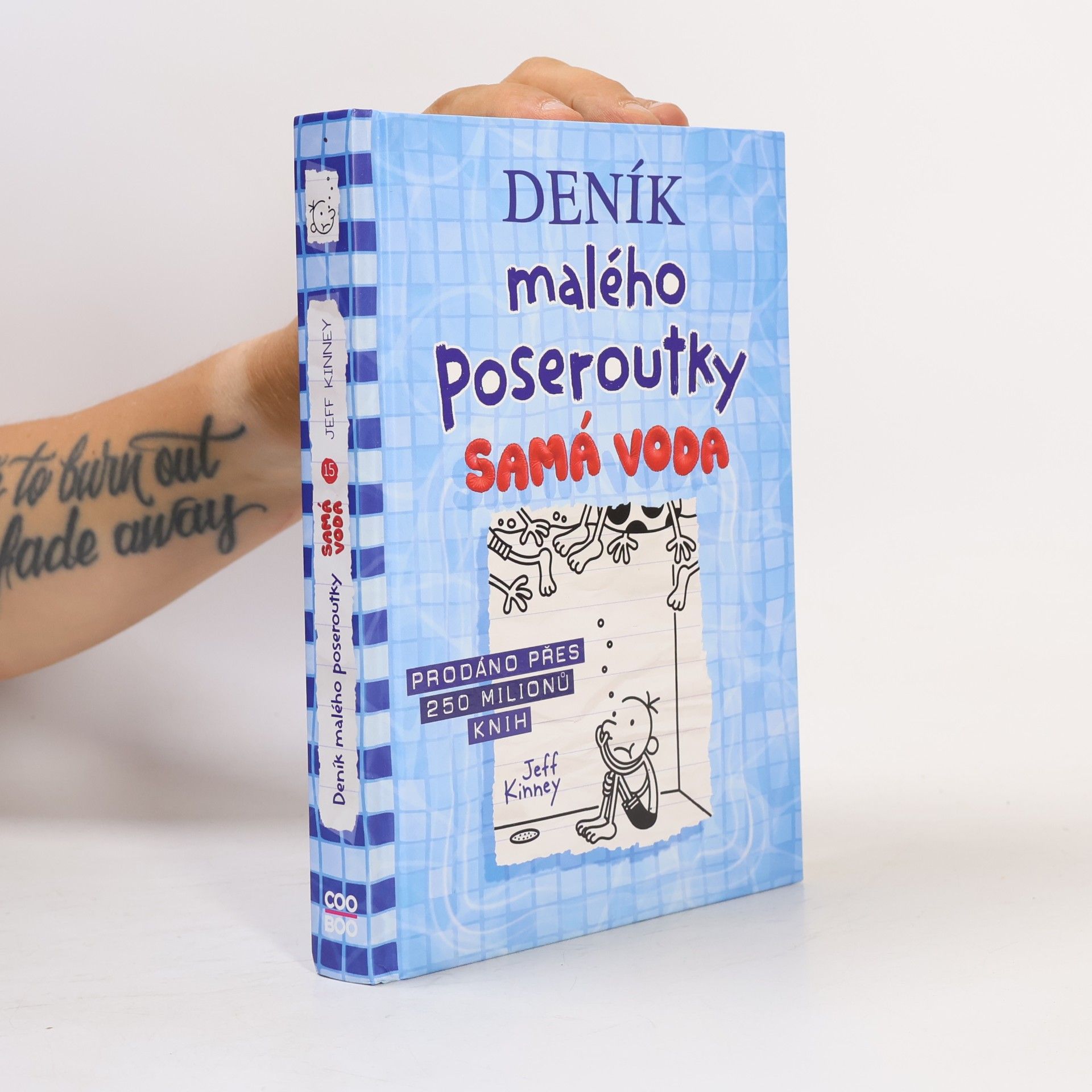Jeff Kinney Deník malého poseroutky 15. Samá voda