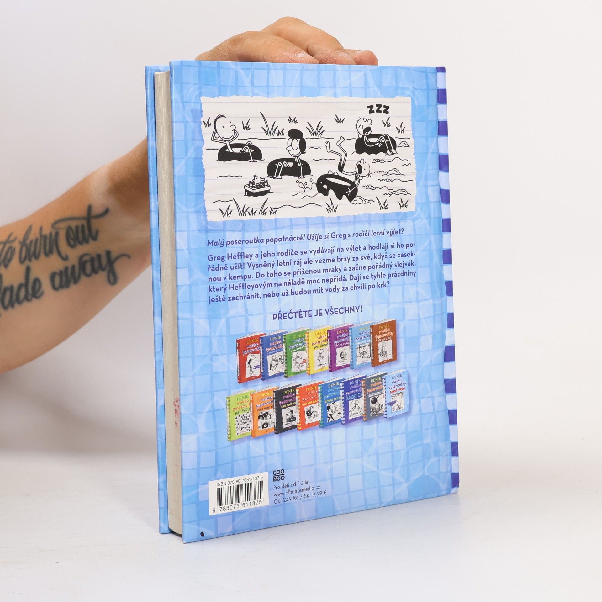 Jeff Kinney Deník malého poseroutky 15. Samá voda