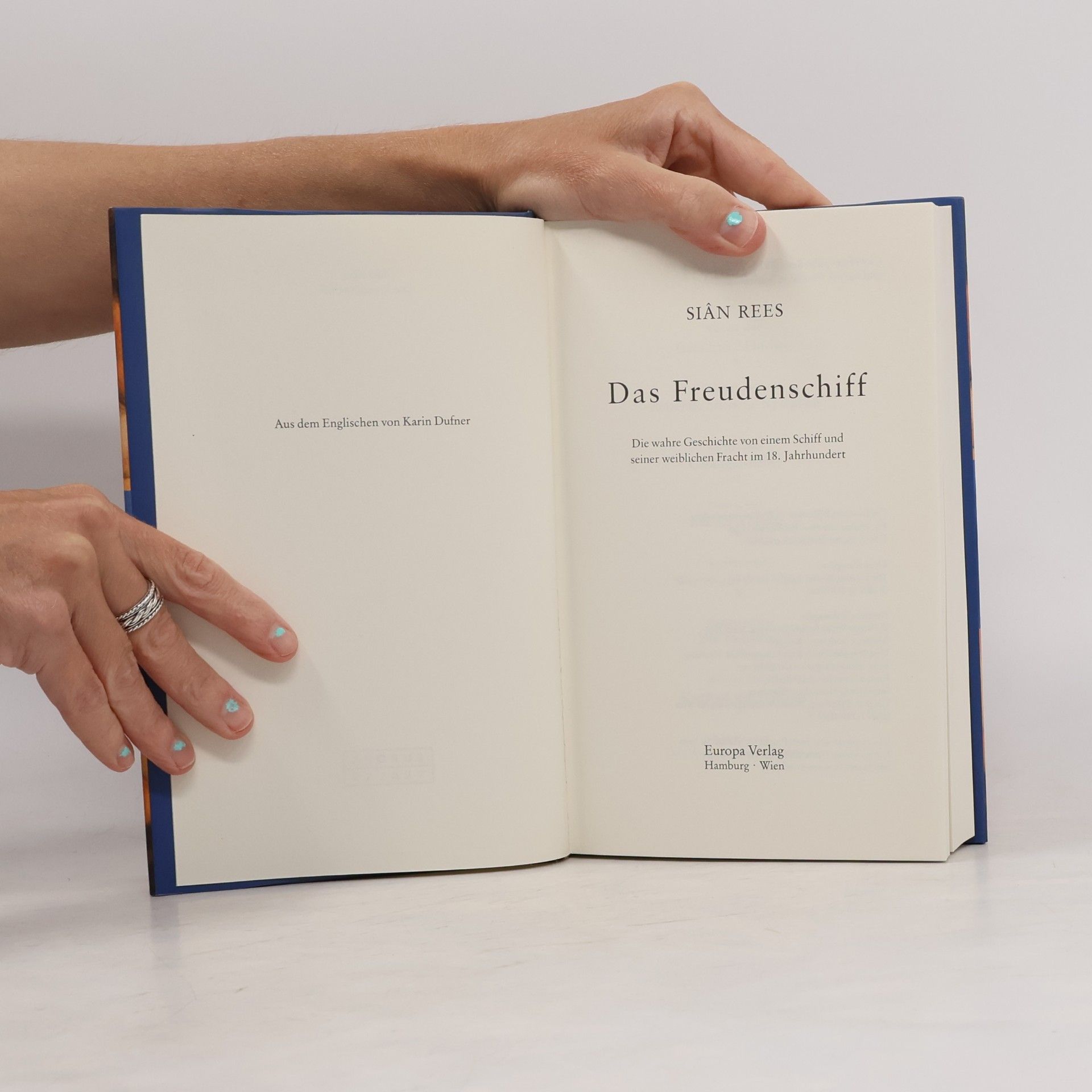 Siân Rees Das Freudenschiff