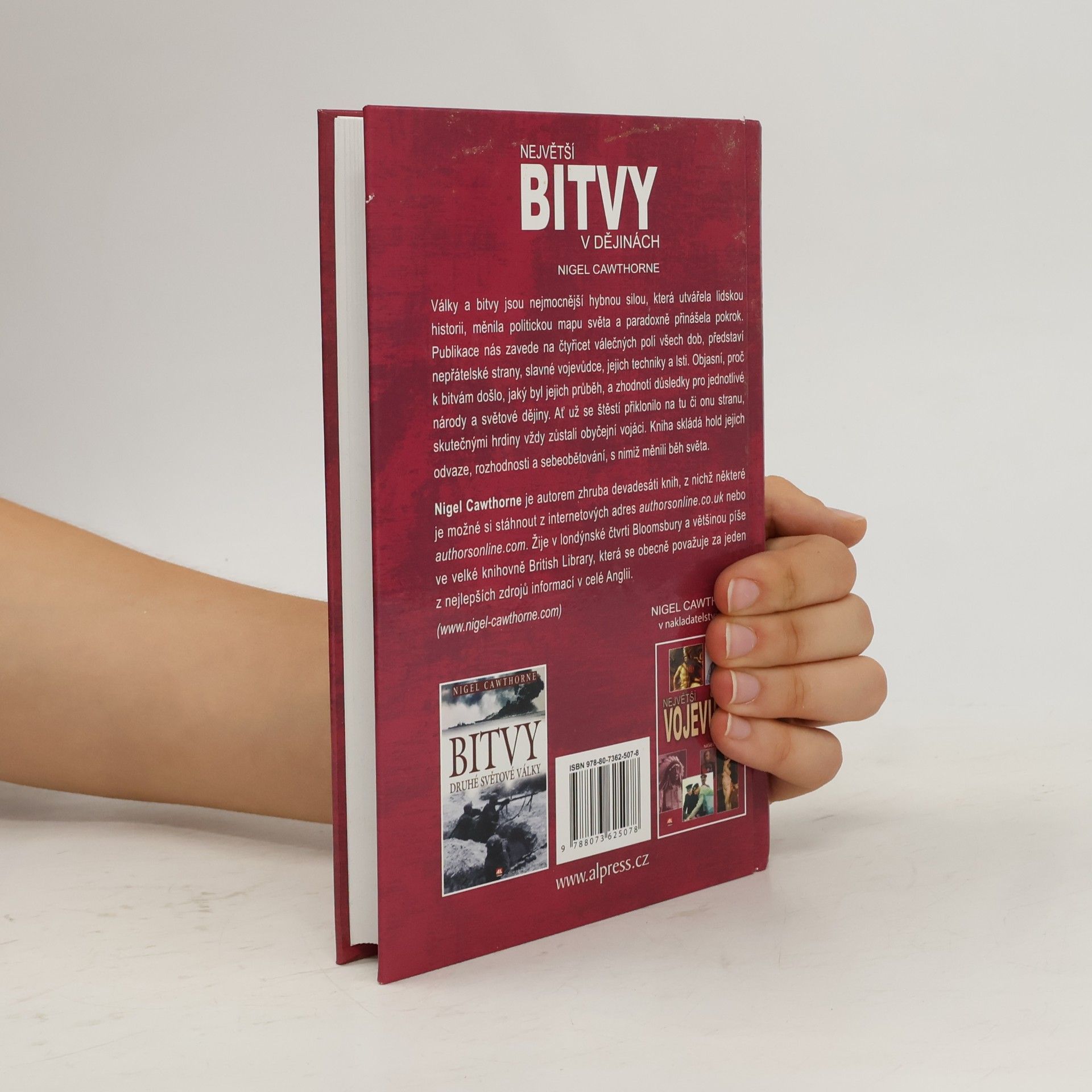 Nigel Cawthorne Největší bitvy v dějinách