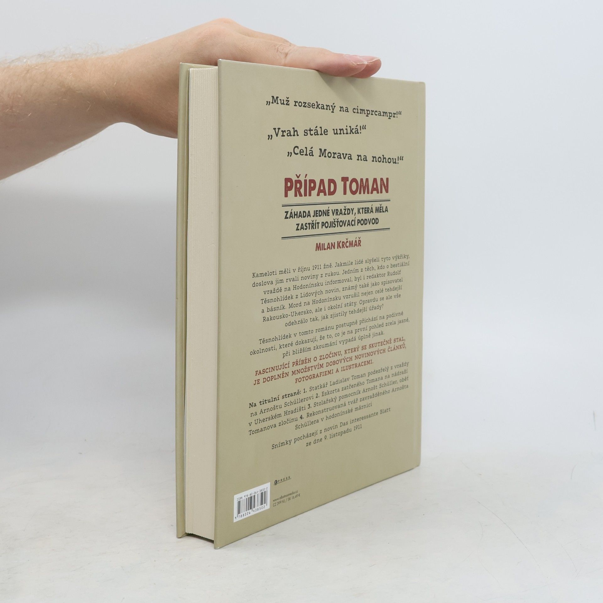 Milan Krčmář Případ Toman. Záhada jedné vraždy, která měla zastřít pojišťovací podvod