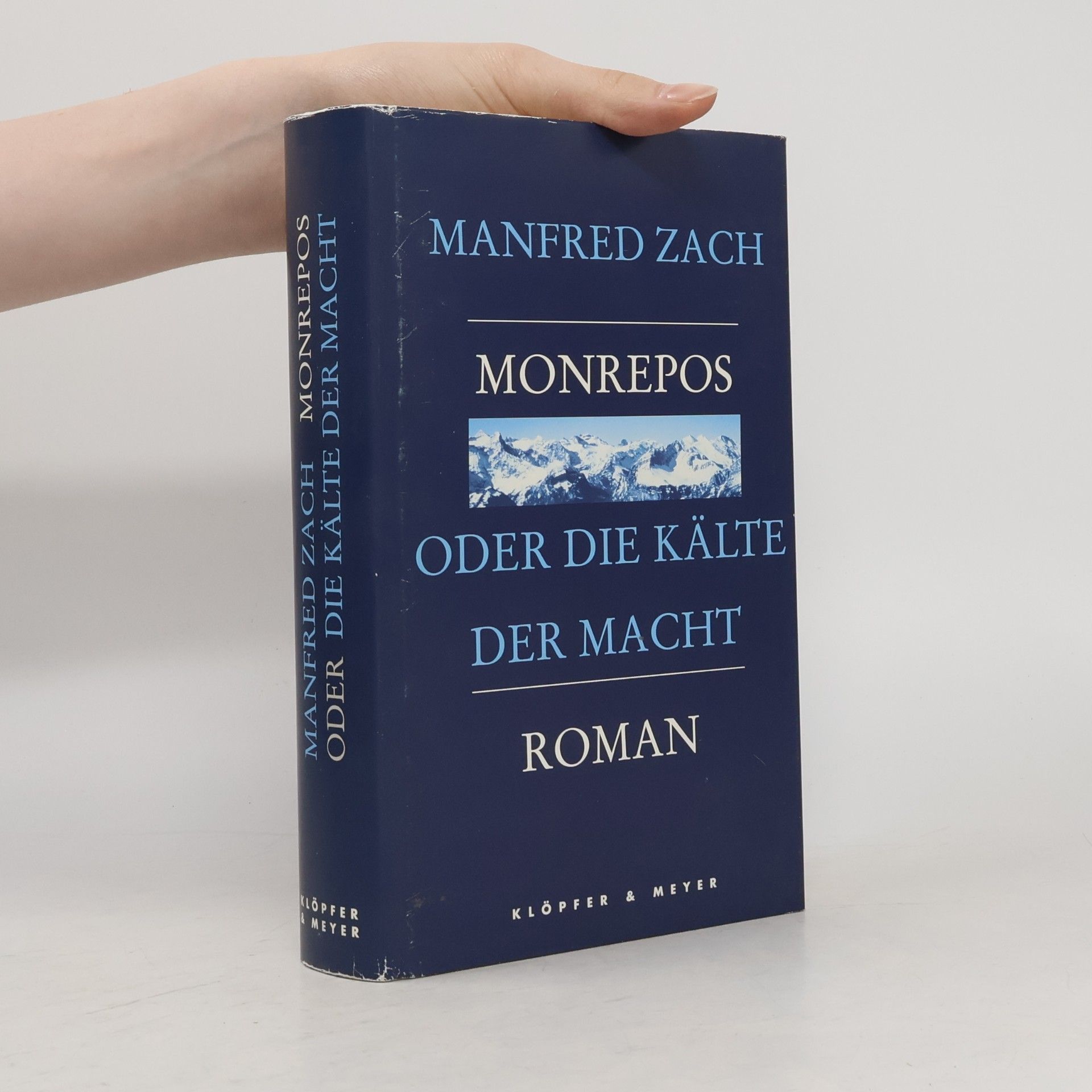 Manfred Zach Monrepos oder die Kälte der Macht