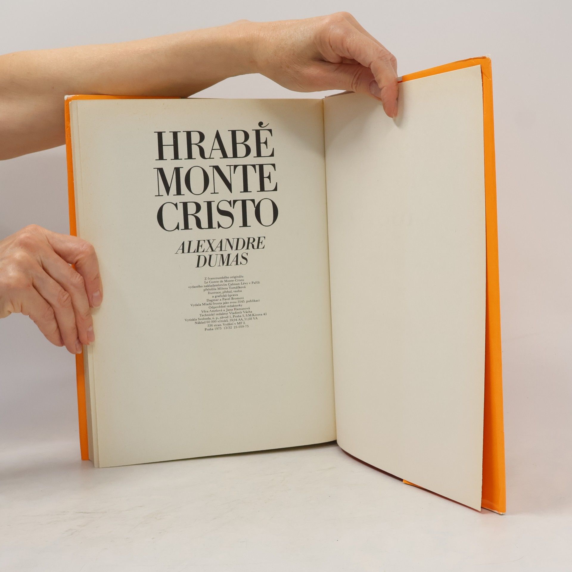 Alexandre Dumas starší Hrabě Monte Cristo