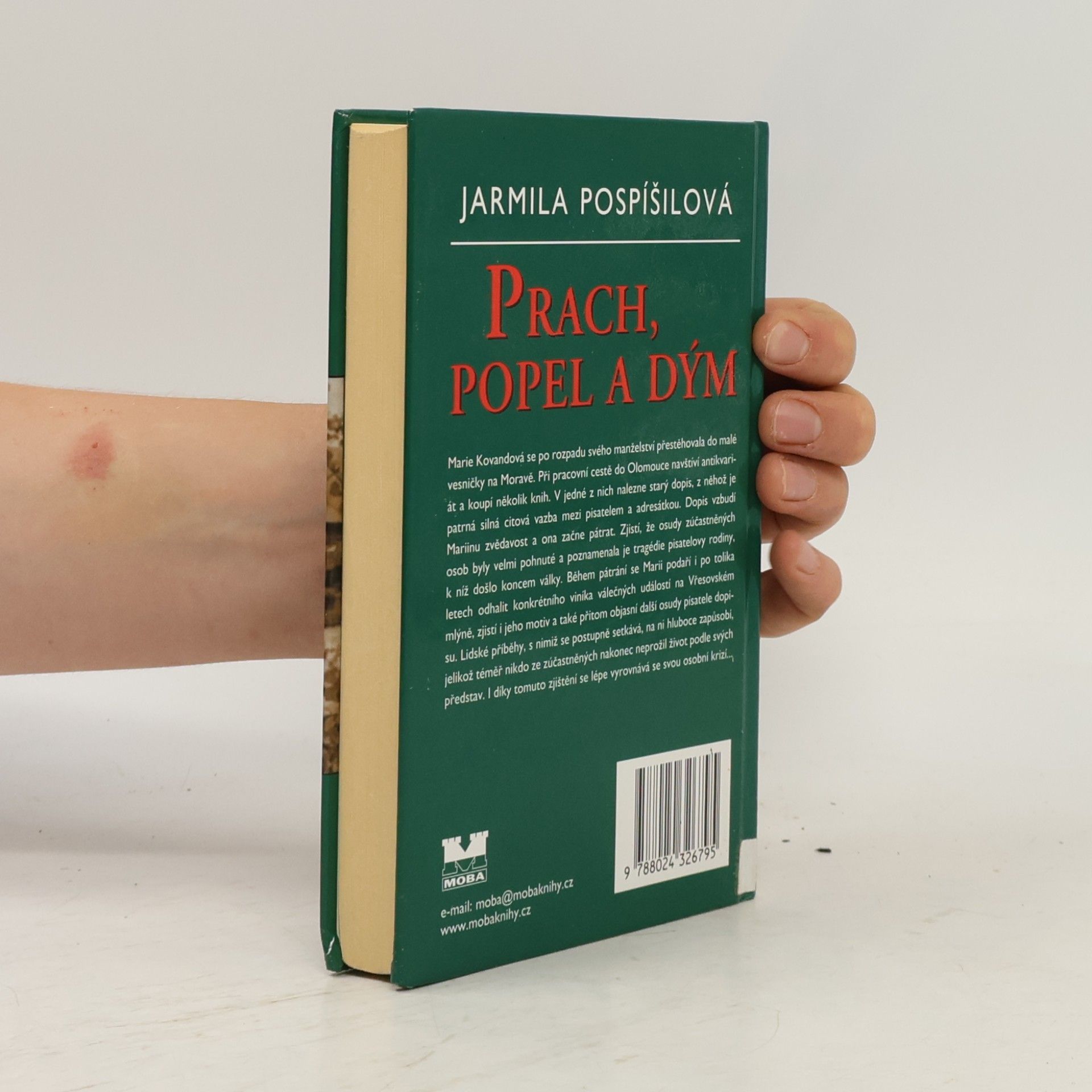 Jarmila Pospíšilová Prach, popel a dým