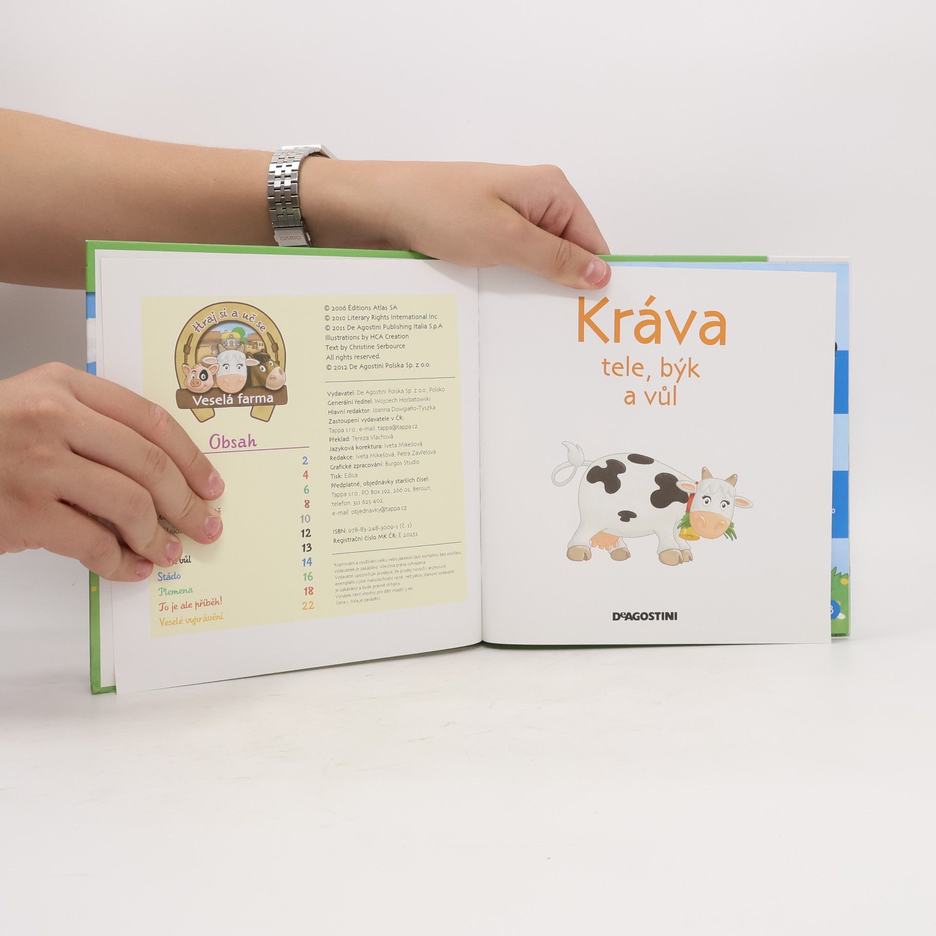 Amelia Bruni Na pastvě 1. Kráva