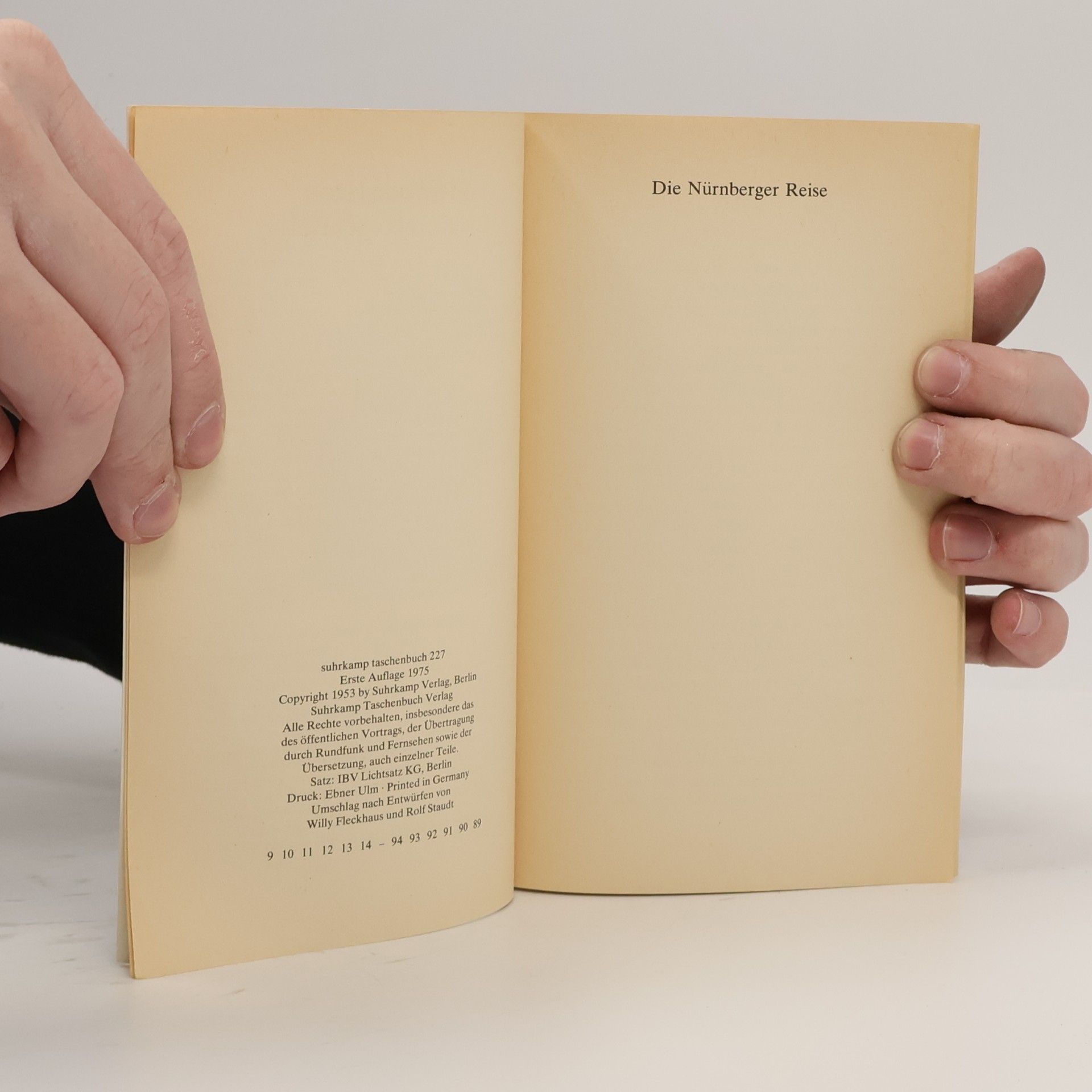 Hermann Hesse Die Nürnberger Reise
