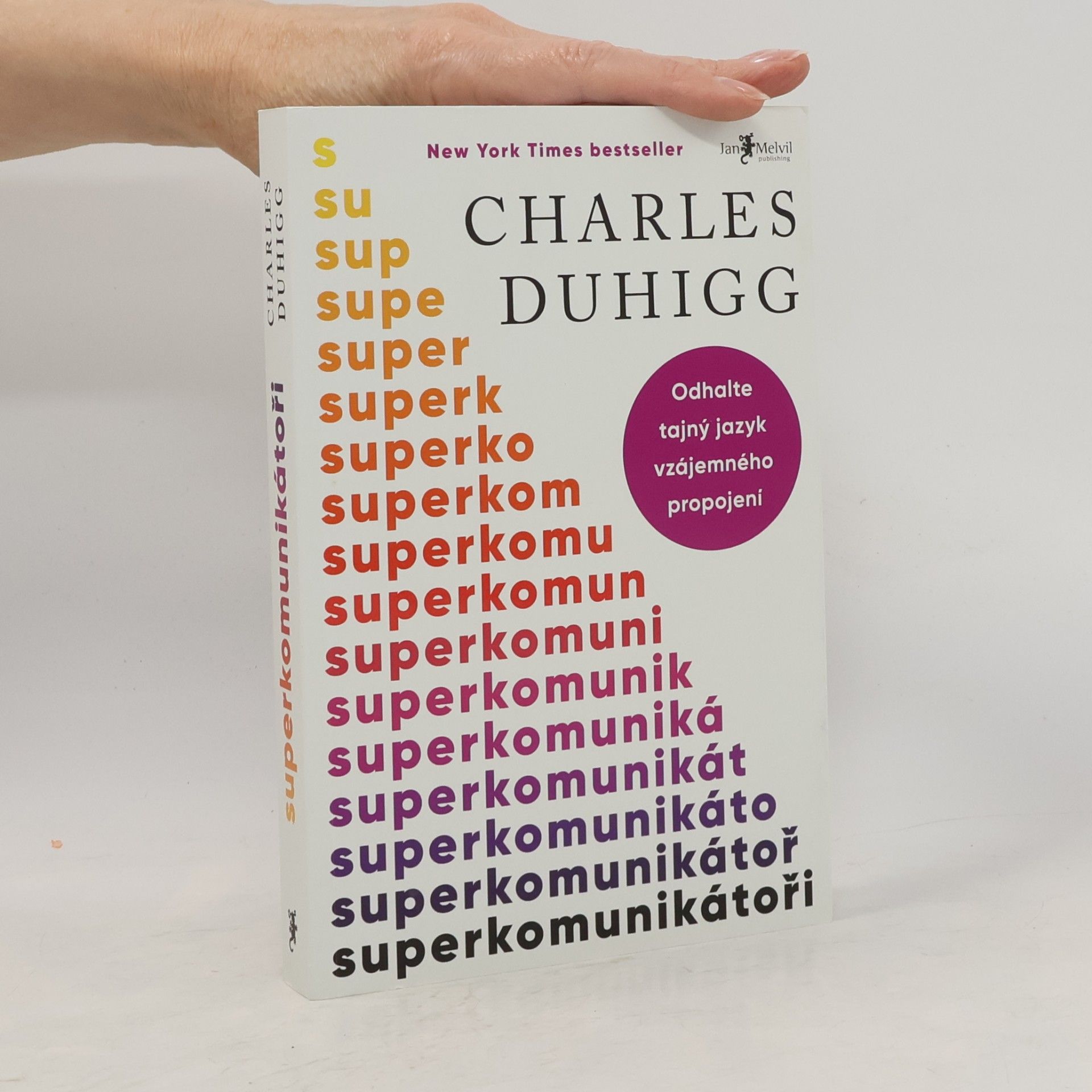 Charles Duhigg Superkomunikátoři: Odhalte tajný jazyk vzájemného propojení