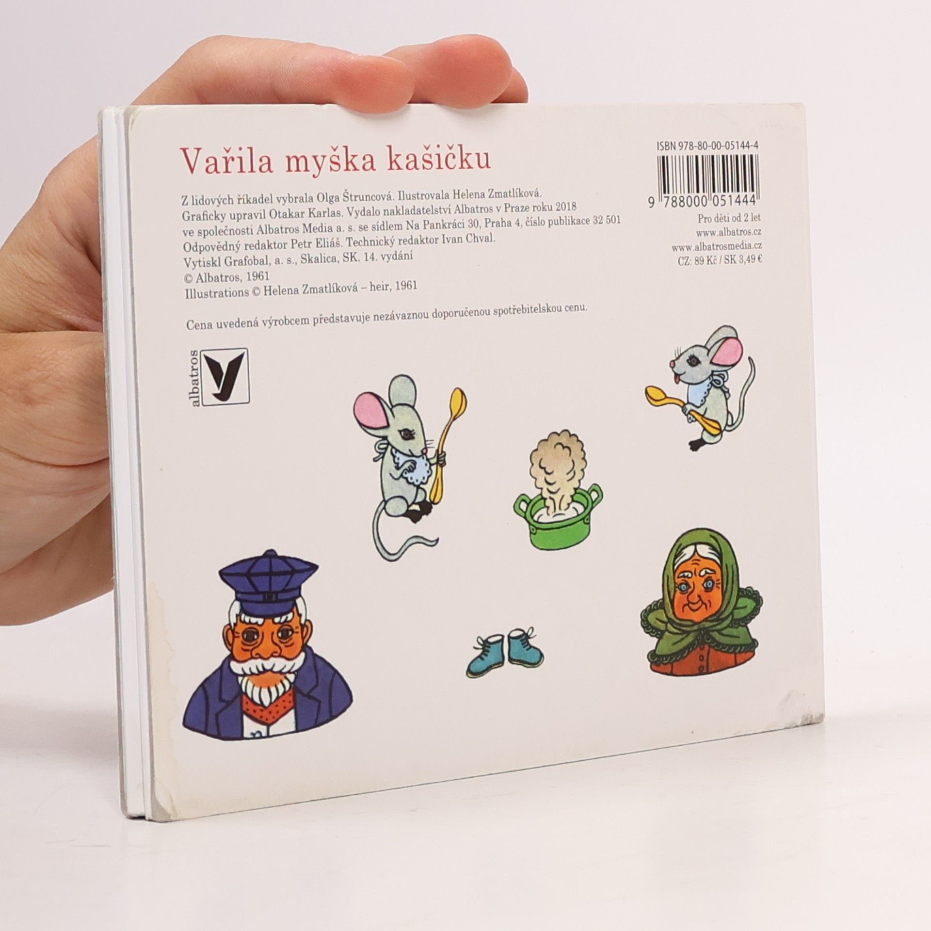 Helena Zmatlíková Vařila myška kašičku