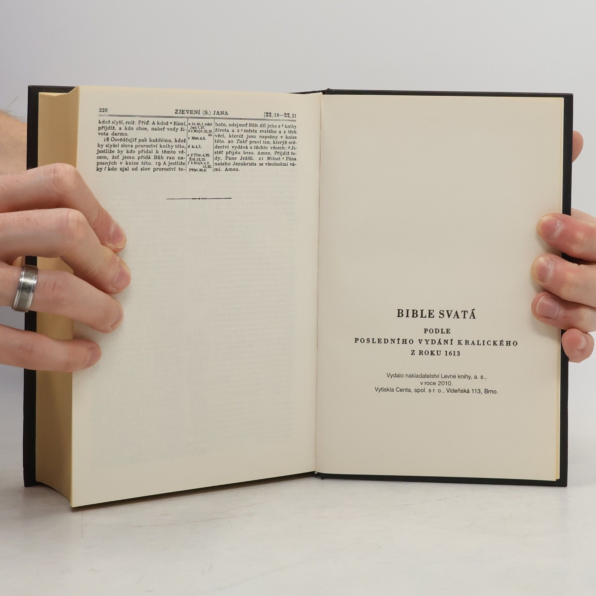Collectif d'auteurs Bible svatá, aneb, Všecka svatá písma Starého i Nového zákona