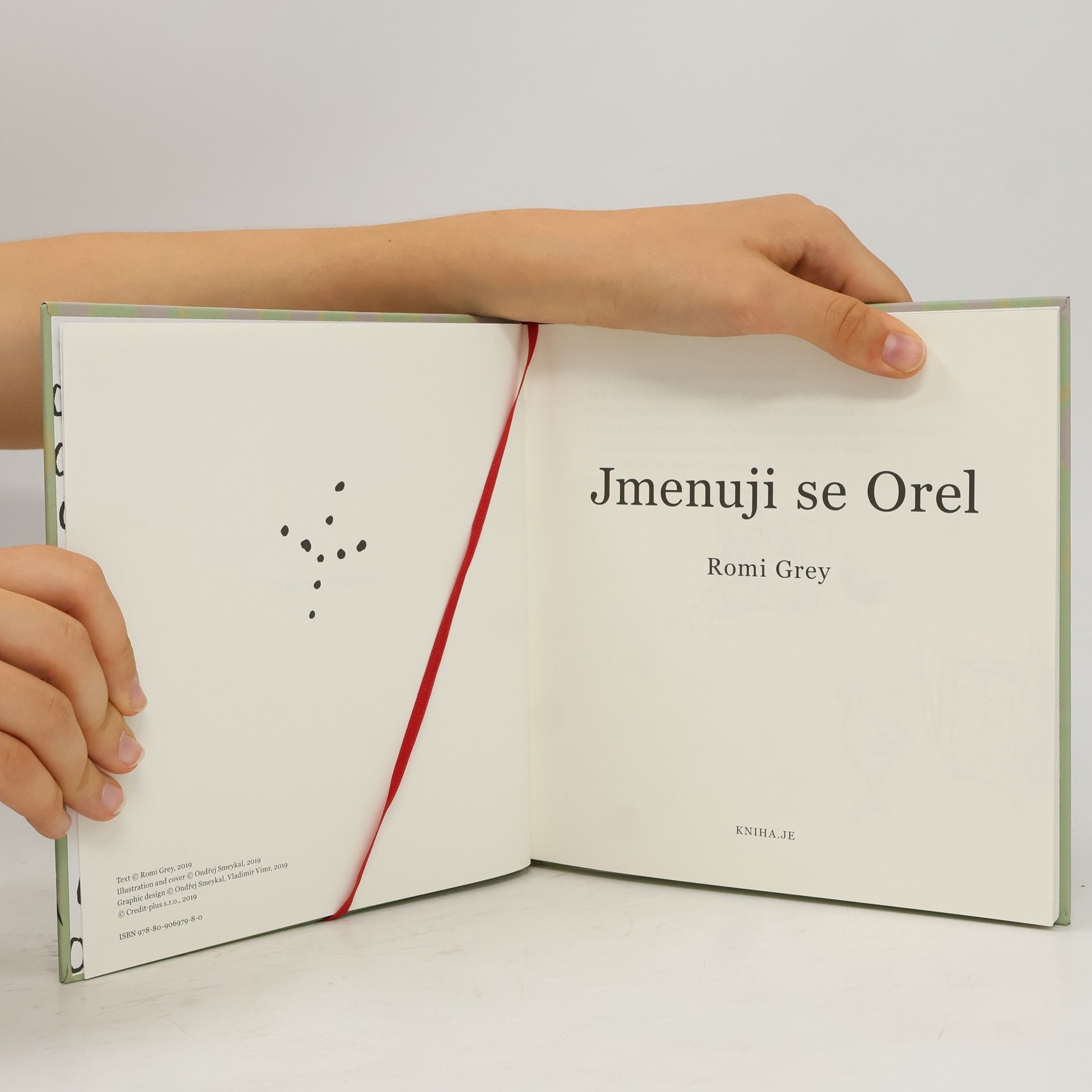 Romi Grey Jmenuji se Orel + Orlíkův sešit ke knize