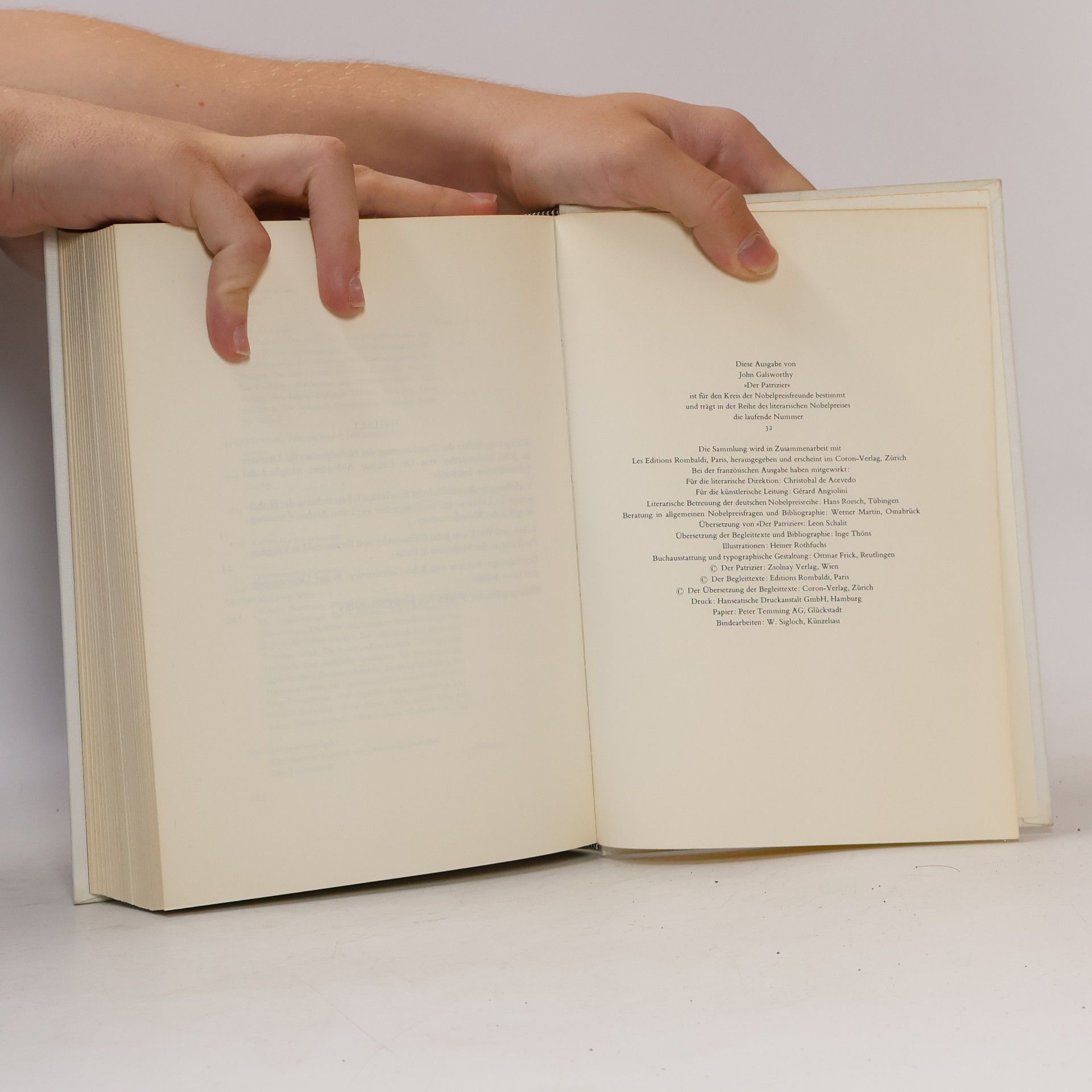 John Galsworthy Der Patrizier