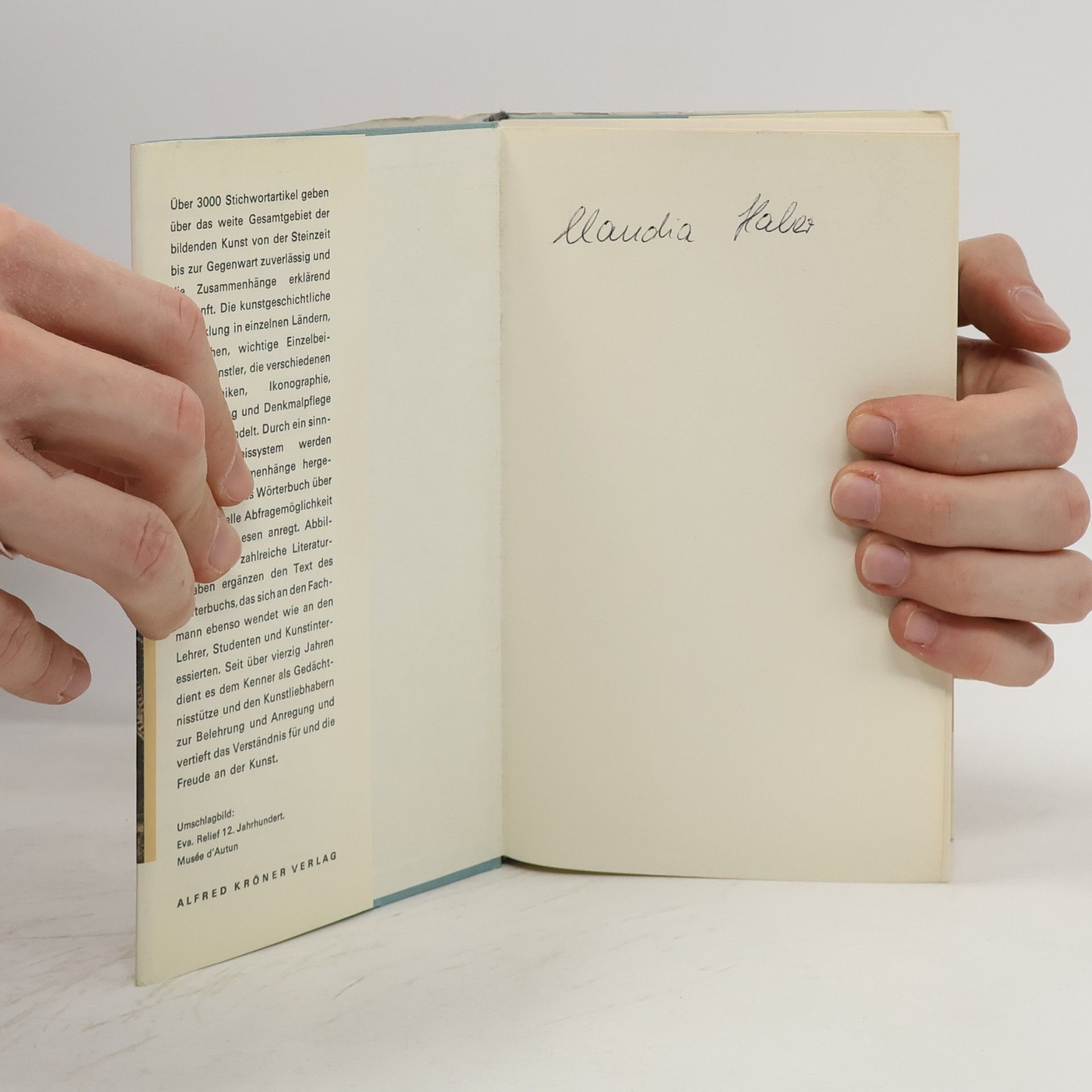 Johannes Jahn Wörterbuch der Kunst