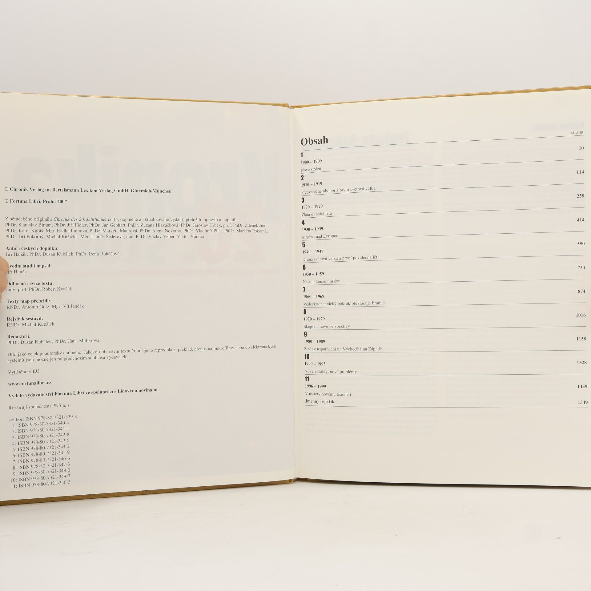 Autorenkollektiv Kronika 20. století 1. 1900-1909