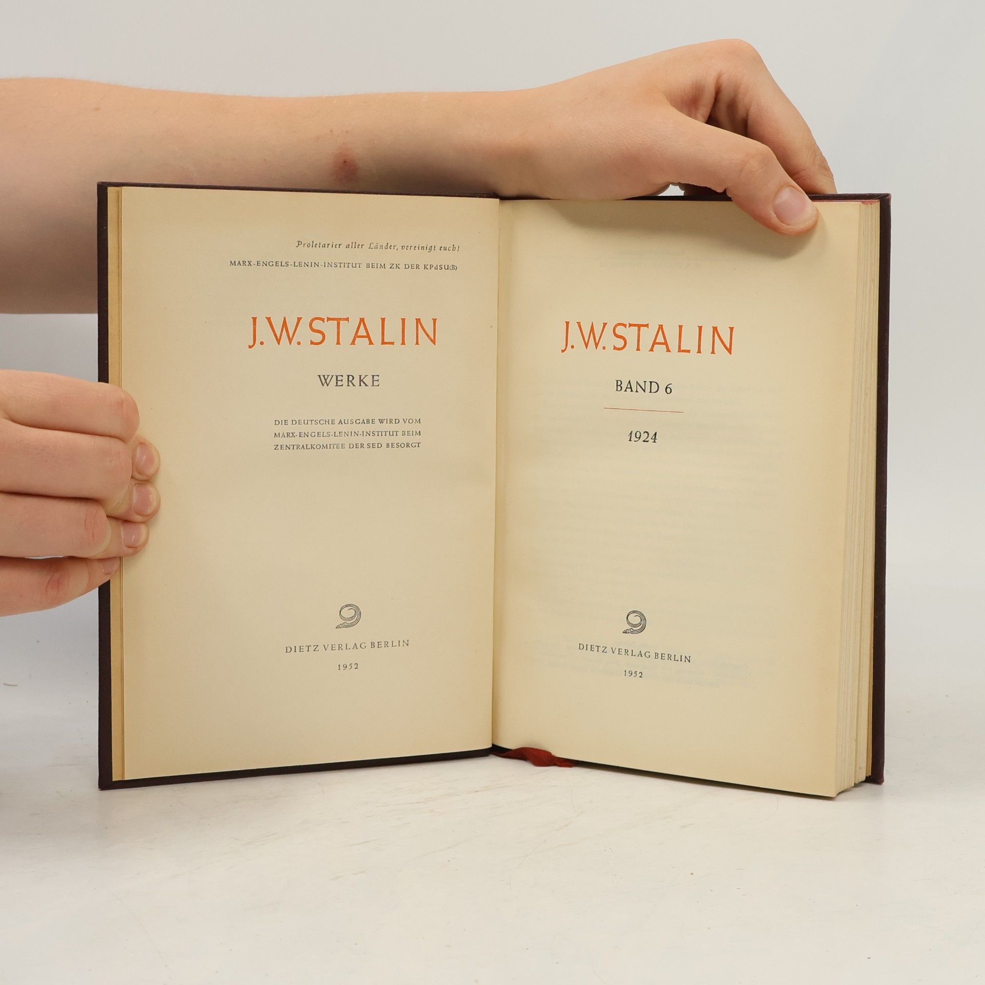 J.W. Stalin Werke 6