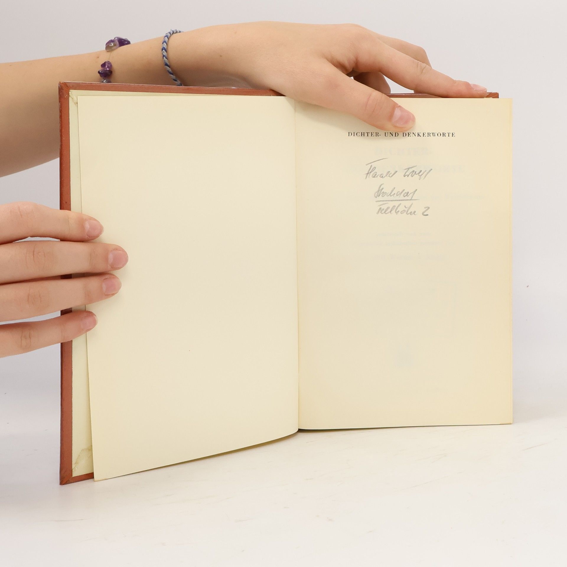 Werner Adolf Krüger Dichter- und Denkerworte
