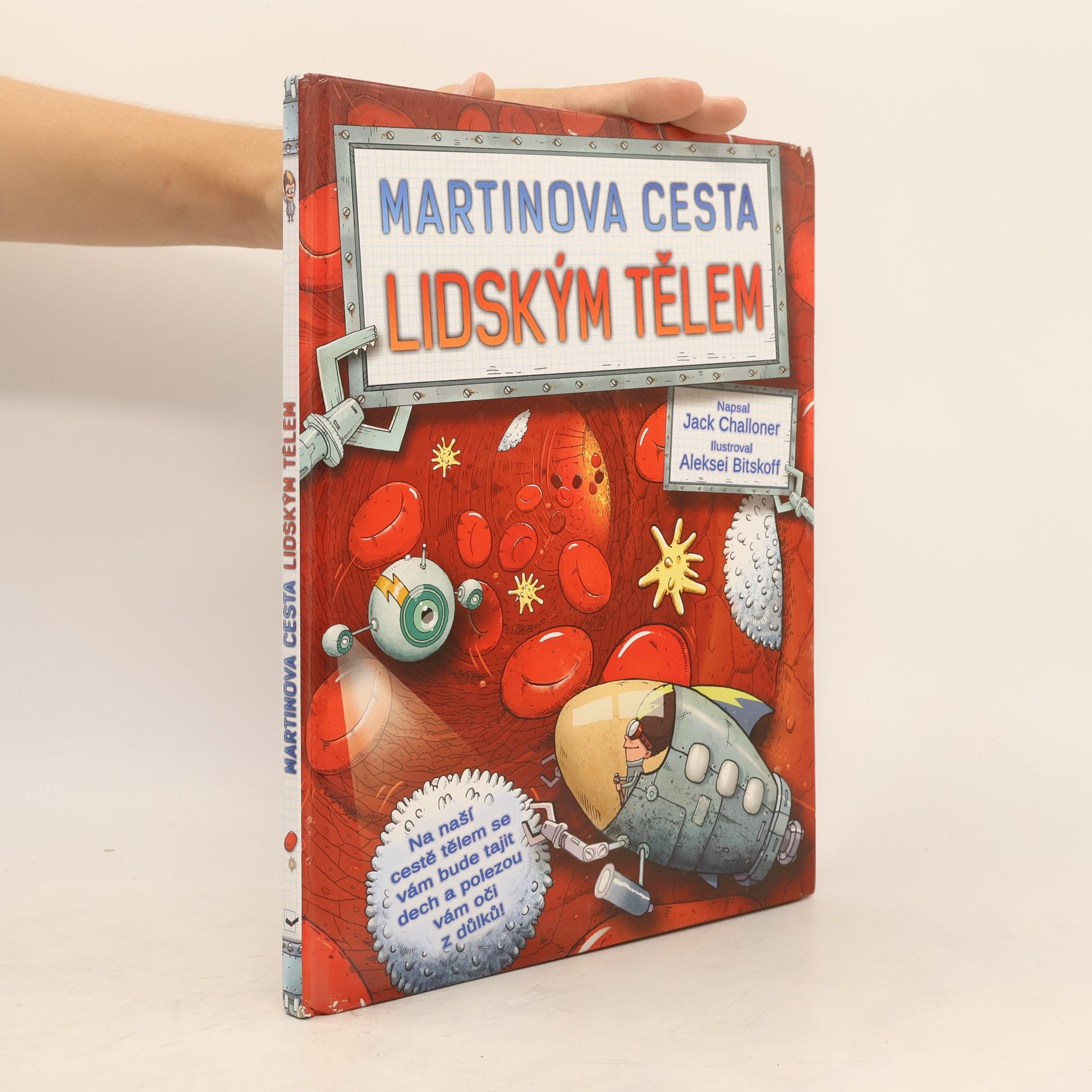 Jack Challoner Martinova cesta lidským tělem