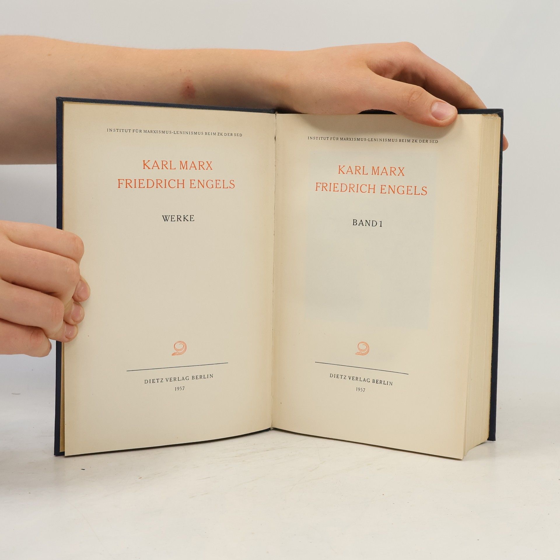 Karl Marx Marx Engels Werke 1