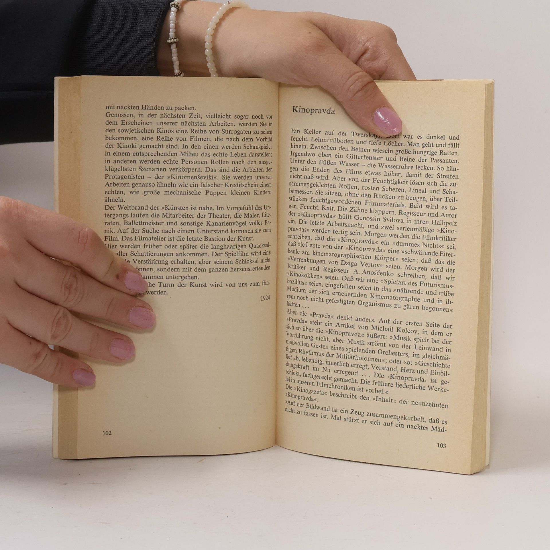 Dsiga Wertow Reihe Hanser - 136: Schriften zum Film