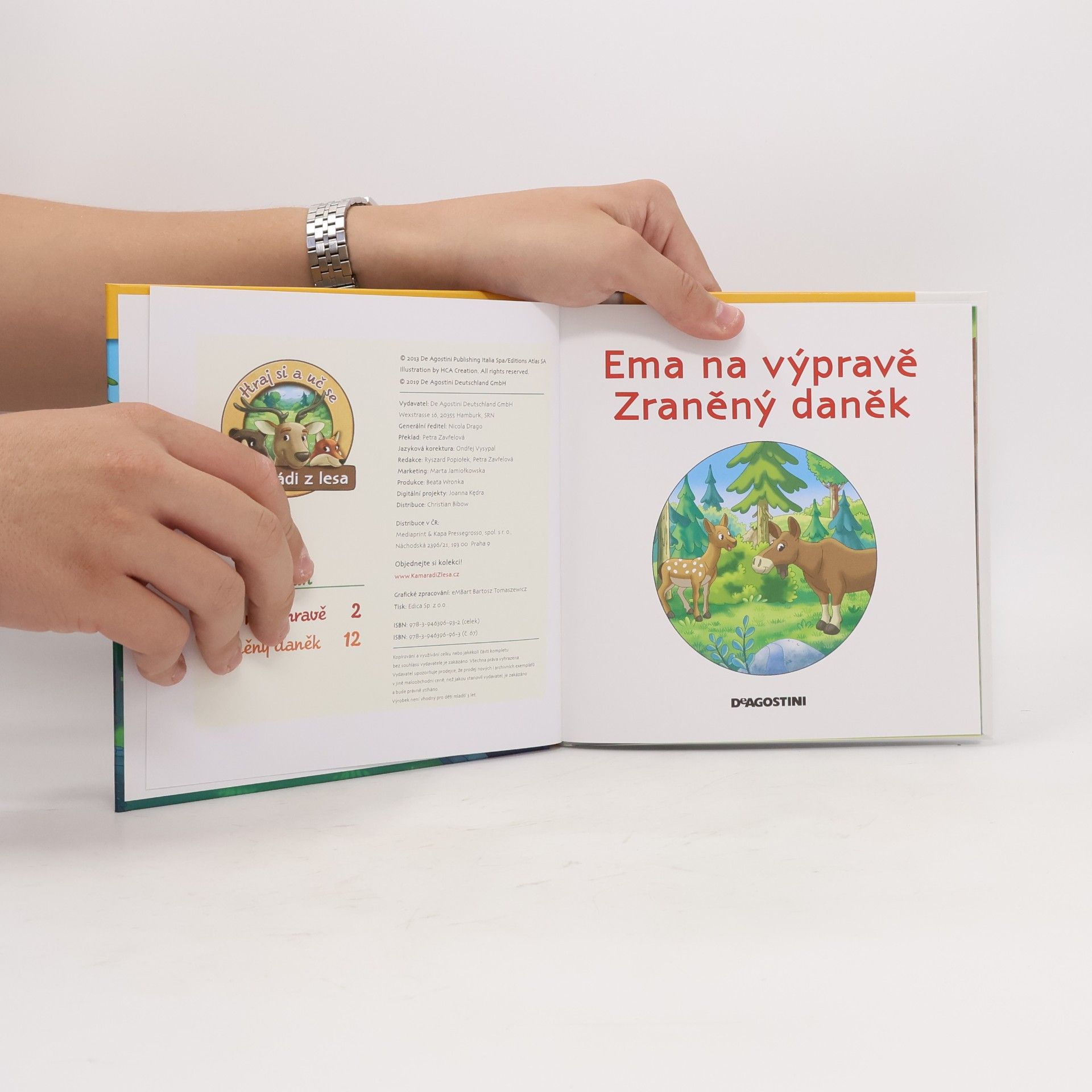 AA.VV. Tajemství lesa 67. Ema na výpravě. Zraněný daněk