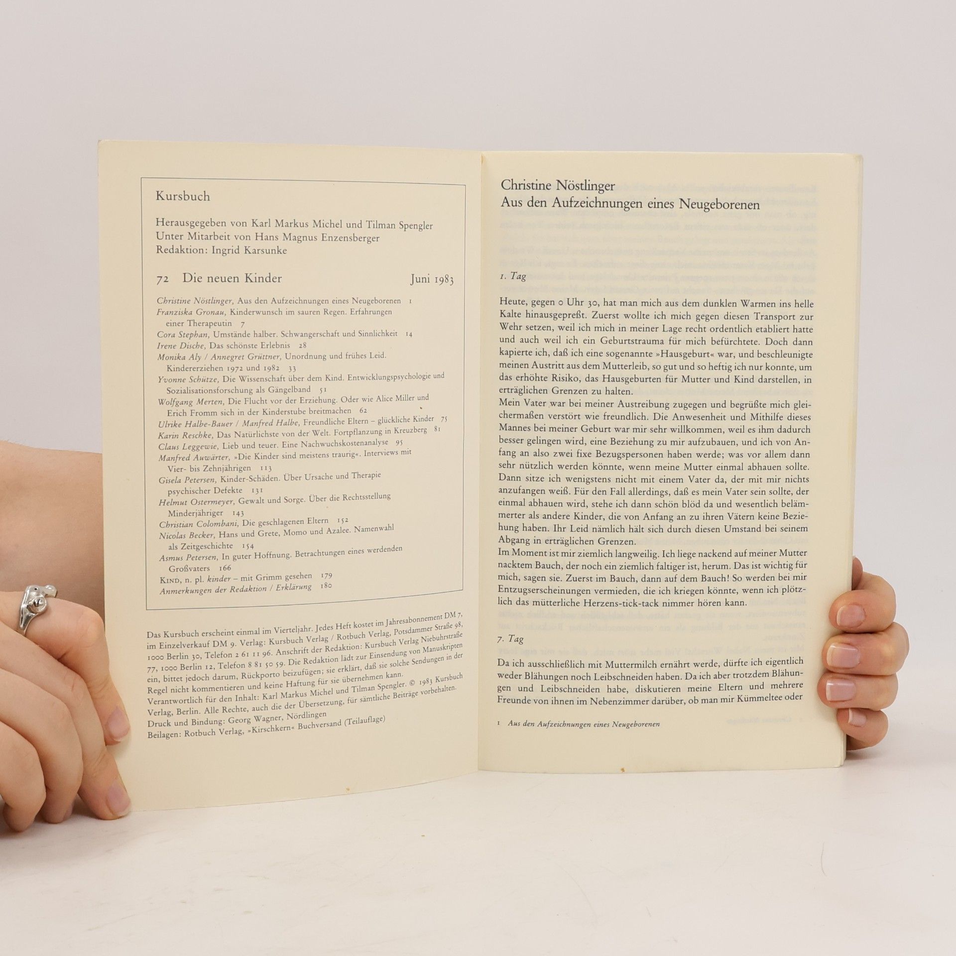 Autorenkollektiv Kursbuch 72