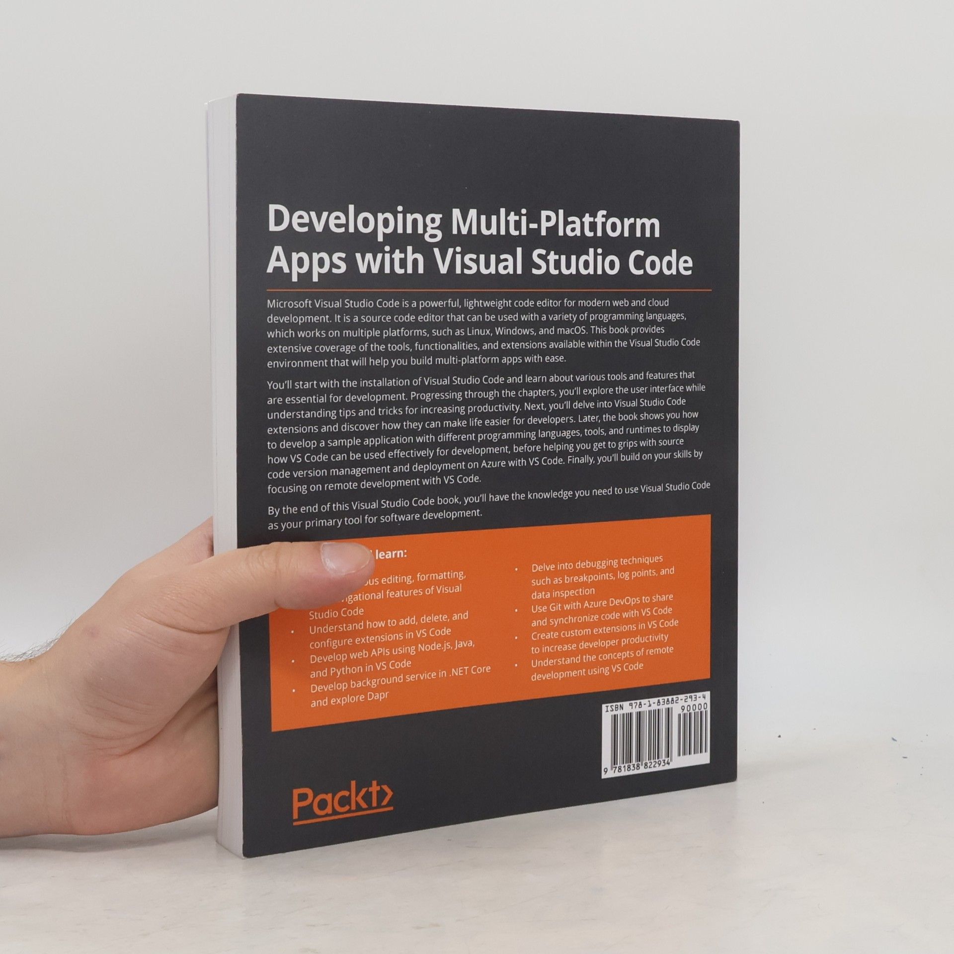 Ovais Mehboob Ahmed Khan Developing Multi-Platform Apps with Visual Studio Code