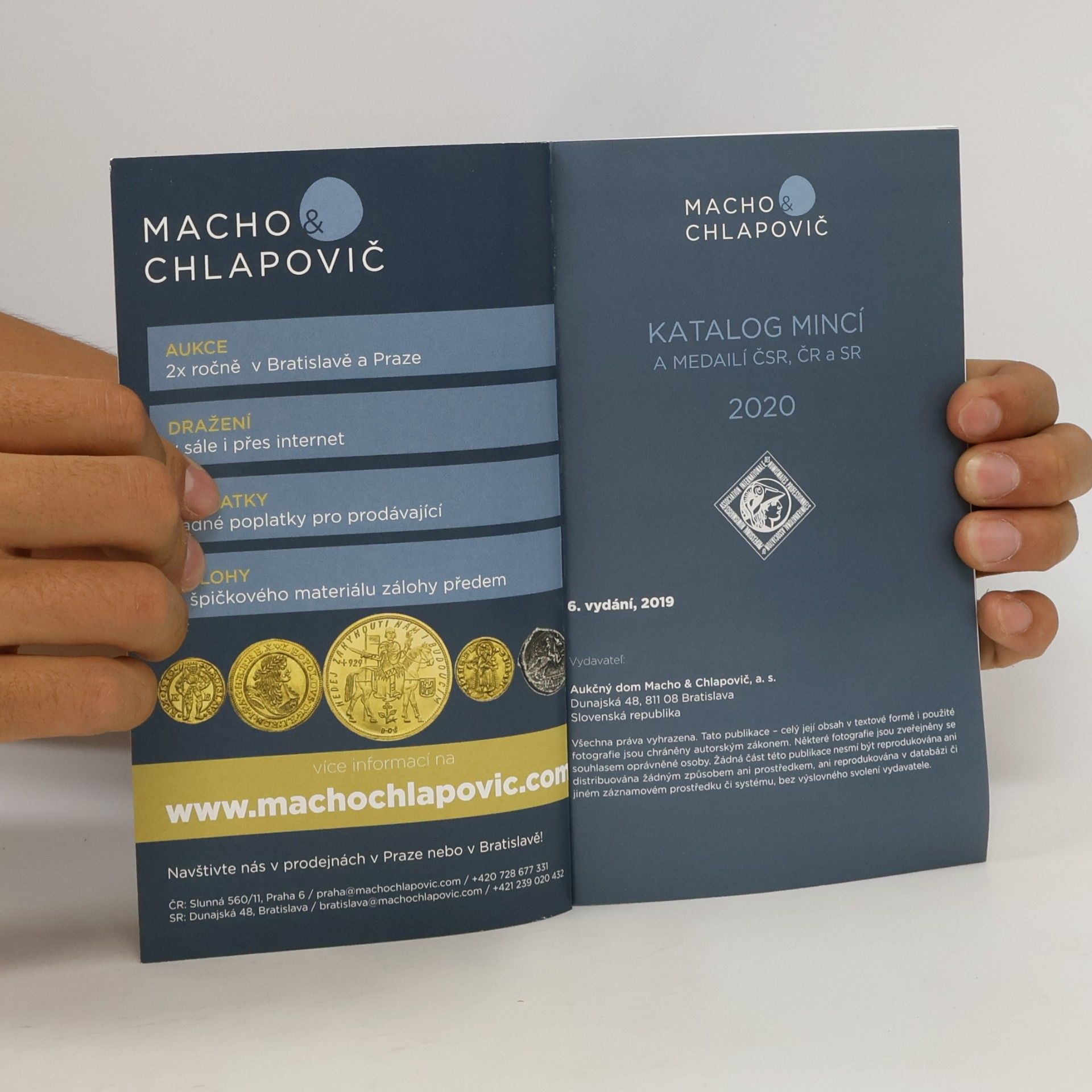 Various authors Katalog mincí a medailí ČSR, ČR a SR