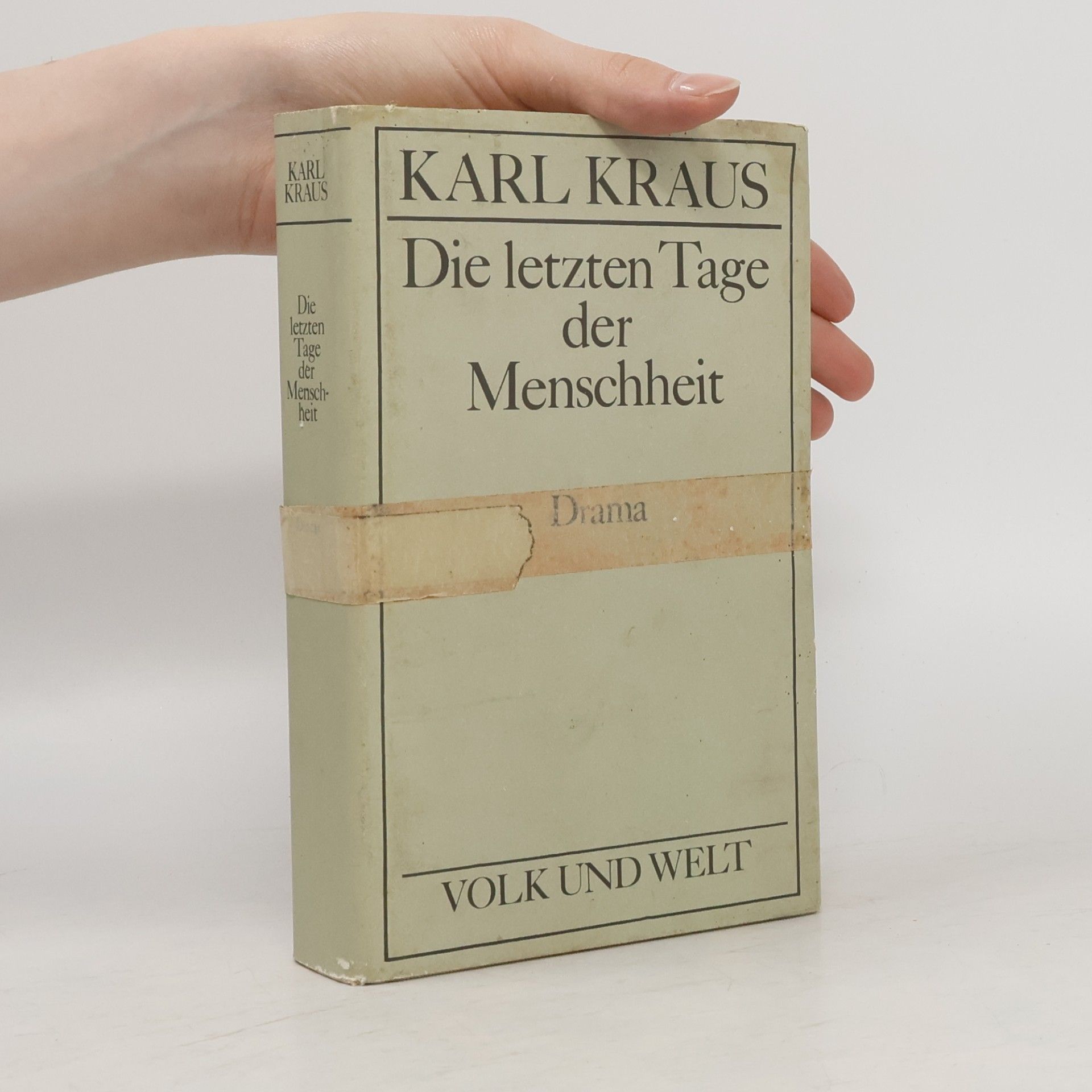 Karl Kraus Die letzten Tage der Menschheit