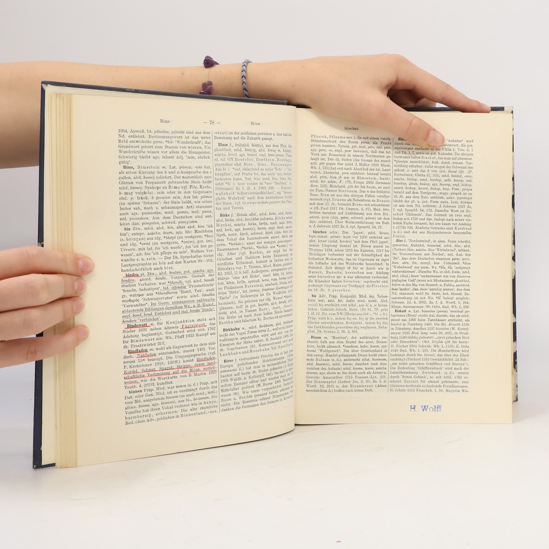 Friedrich Kluge Etymologisches Wörterbuch der deutschen Sprache