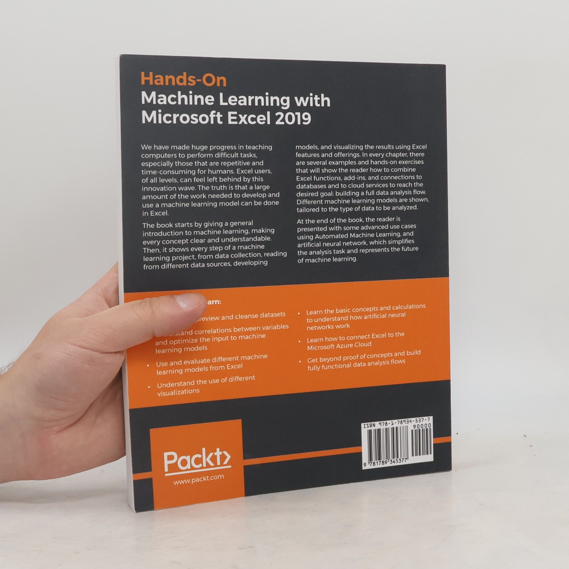 Julio Cesar Rodriguez Martino Hands-On Machine Learning with Microsoft Excel 2019