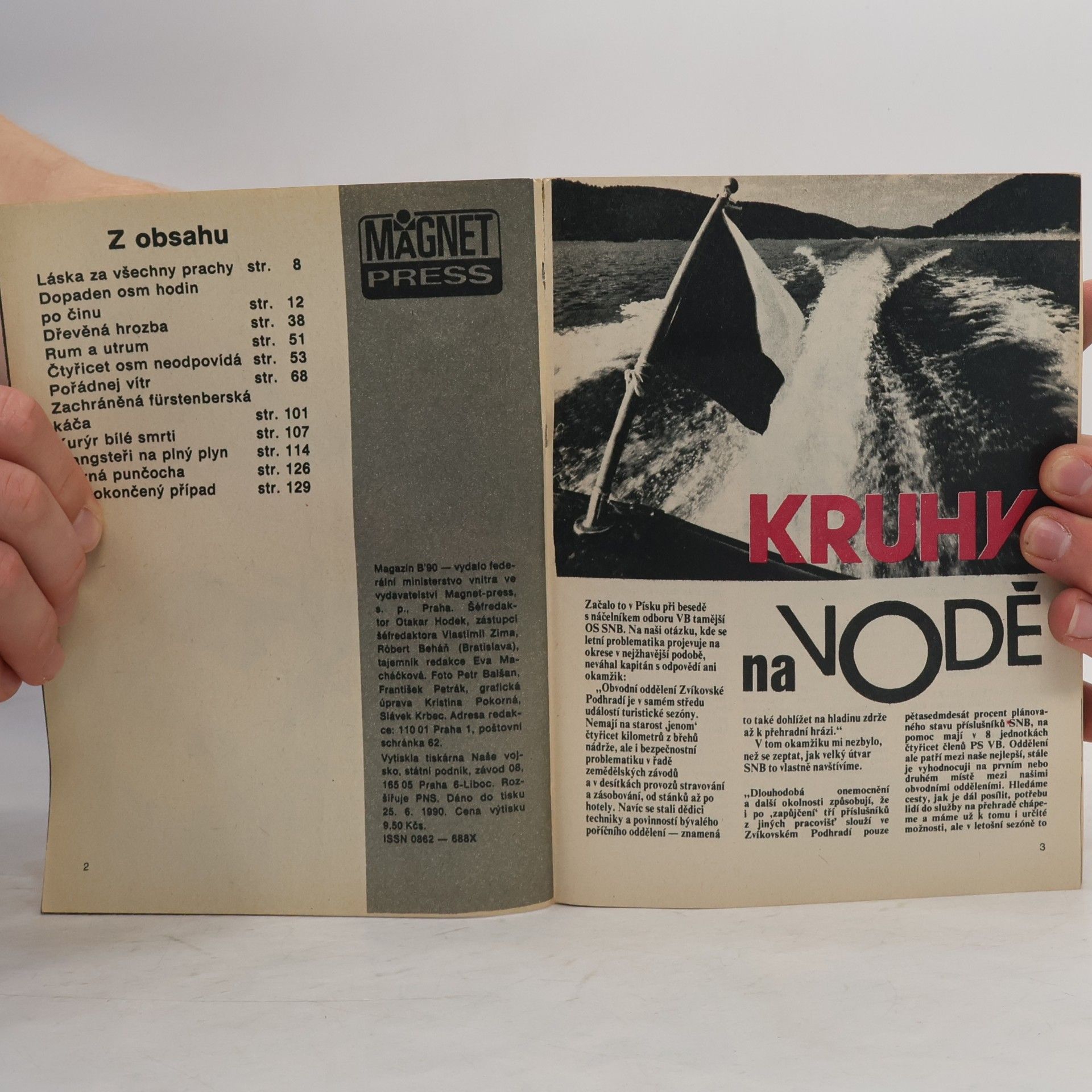 Autores varios Pavouk. Magazin B. II/1990