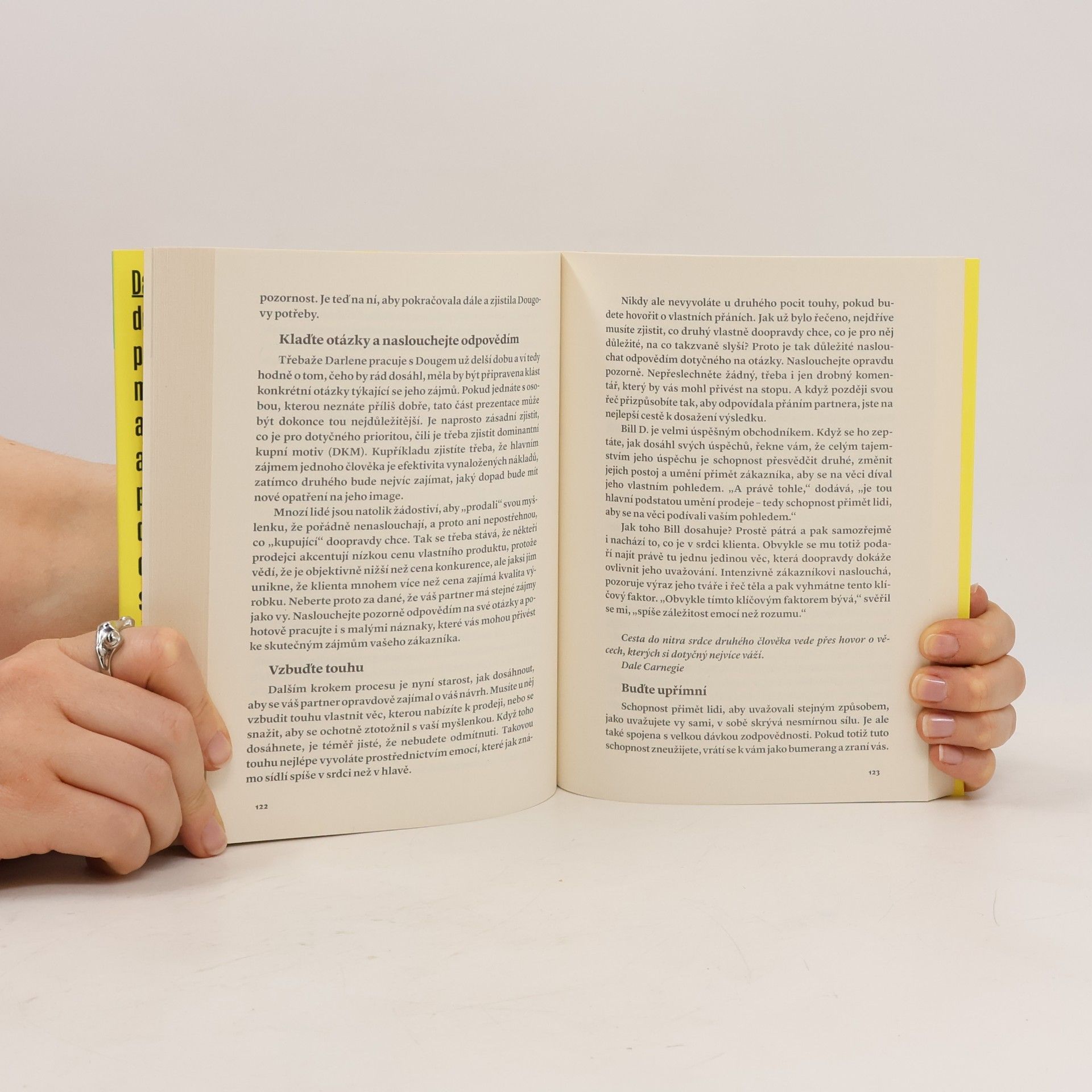 Dale Carnegie Jak rozvíjet vztahy s lidmi, působit na ně a získat jejich důvěru
