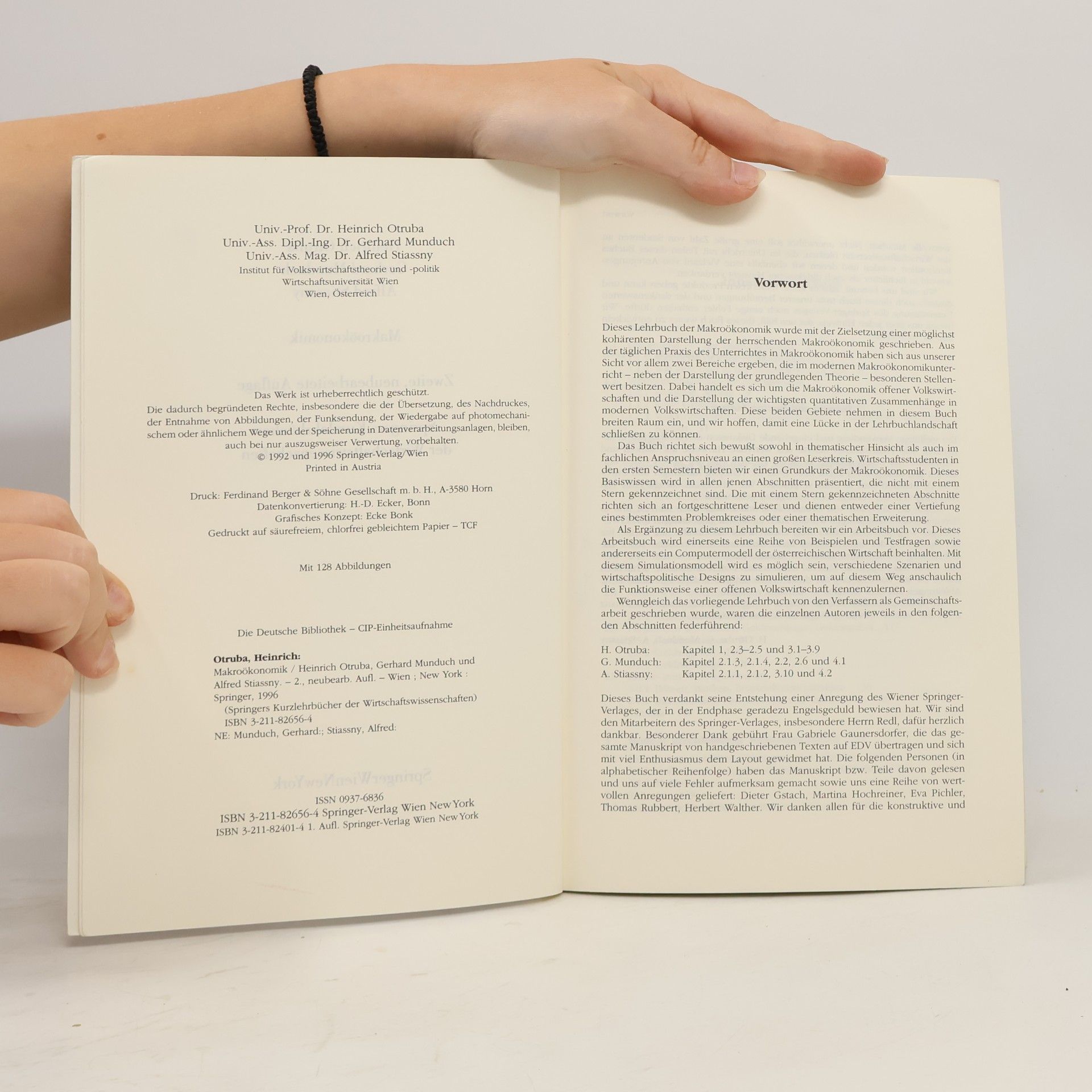 Heinrich Otruba Springers Kurzlehrbücher der Wirtschaftswissenschaften: Makroökonomik