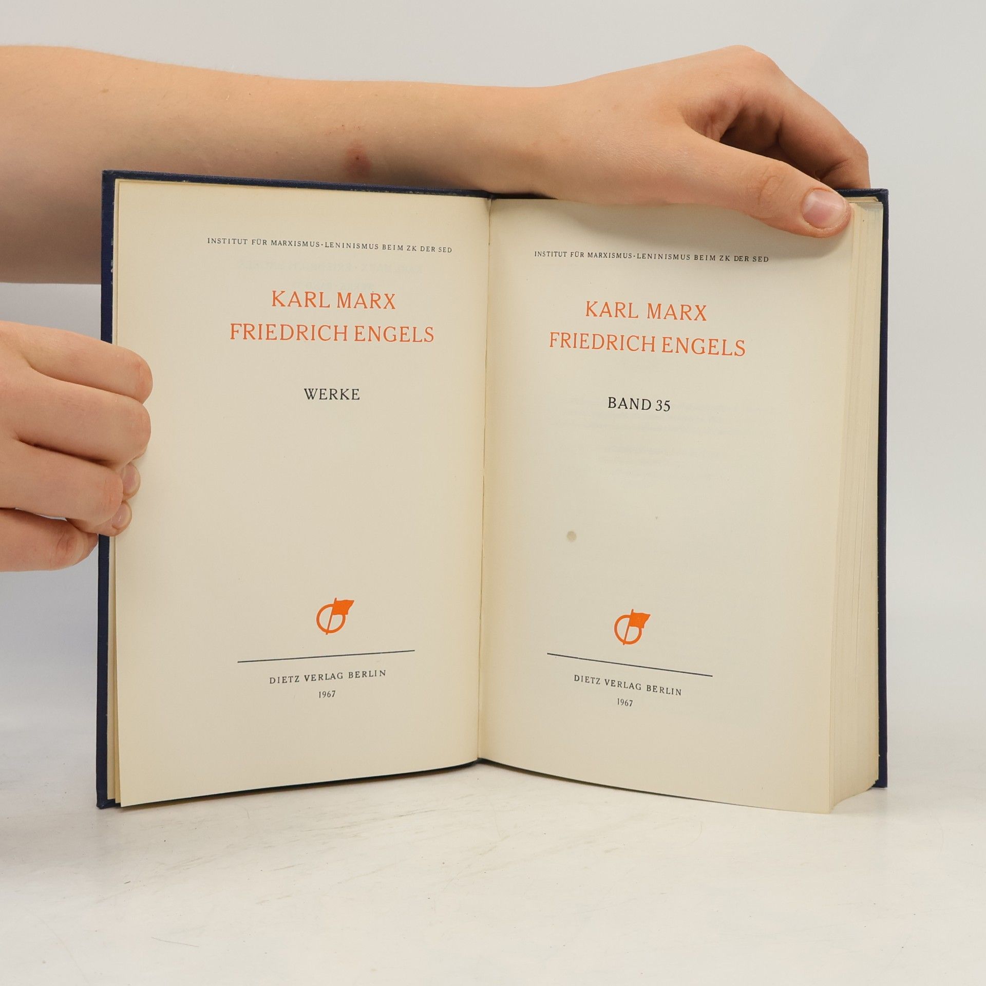 Karl Marx Marx Engels Werke Band 35