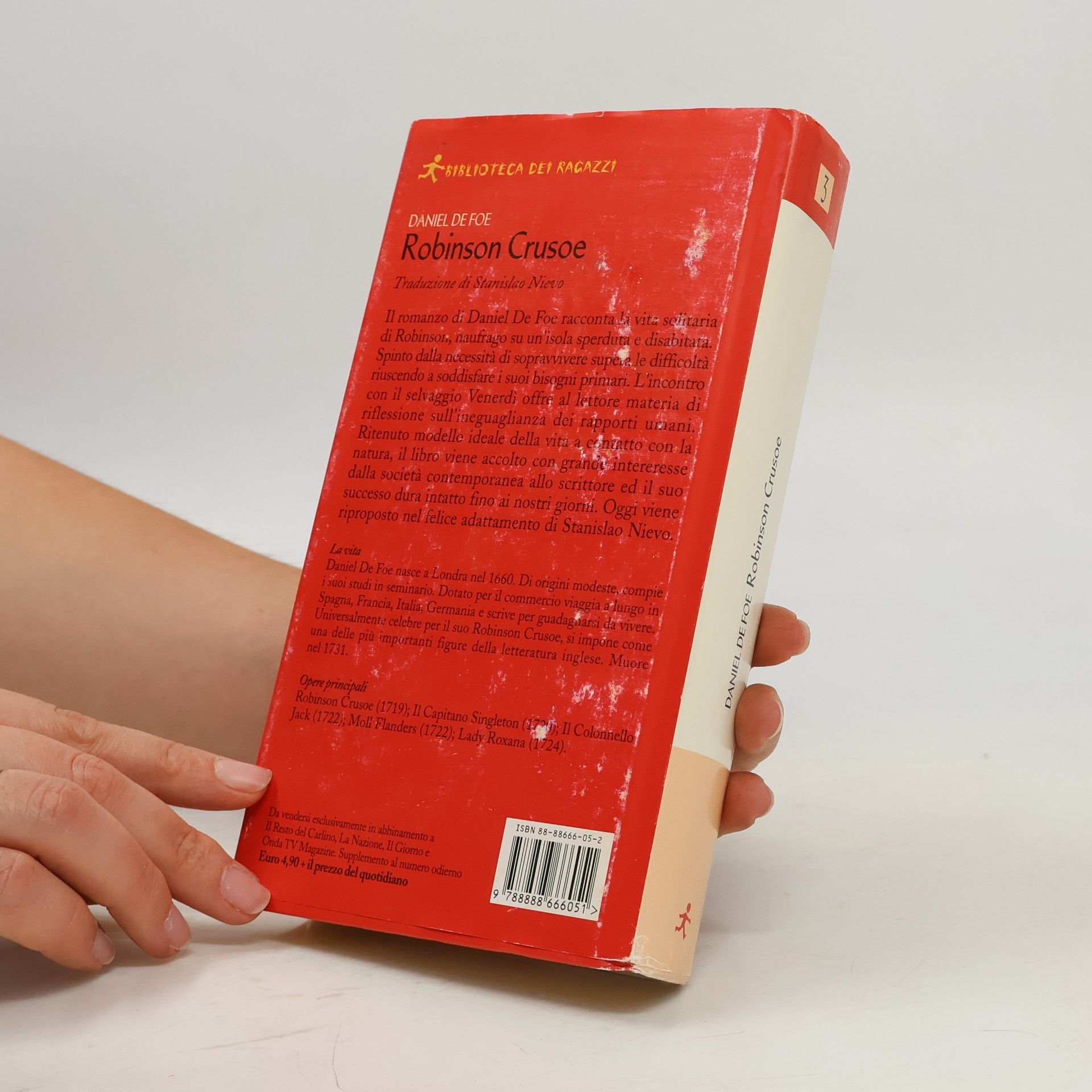Daniel Defoe Biblioteca dei ragazzi - 3: Robinson Crusoe