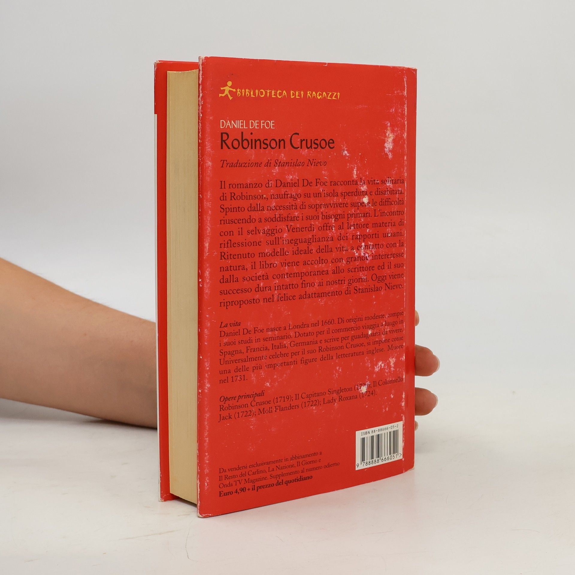 Daniel Defoe Biblioteca dei ragazzi - 3: Robinson Crusoe