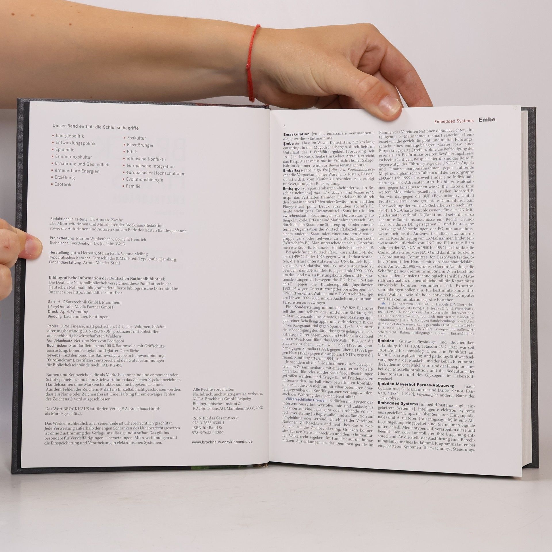Autorenkollektiv Brockhaus Enzyklopädie 8