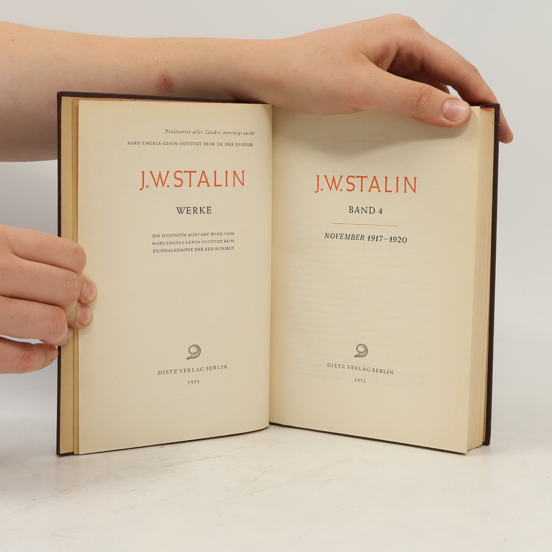 J.W. Stalin Werke 4