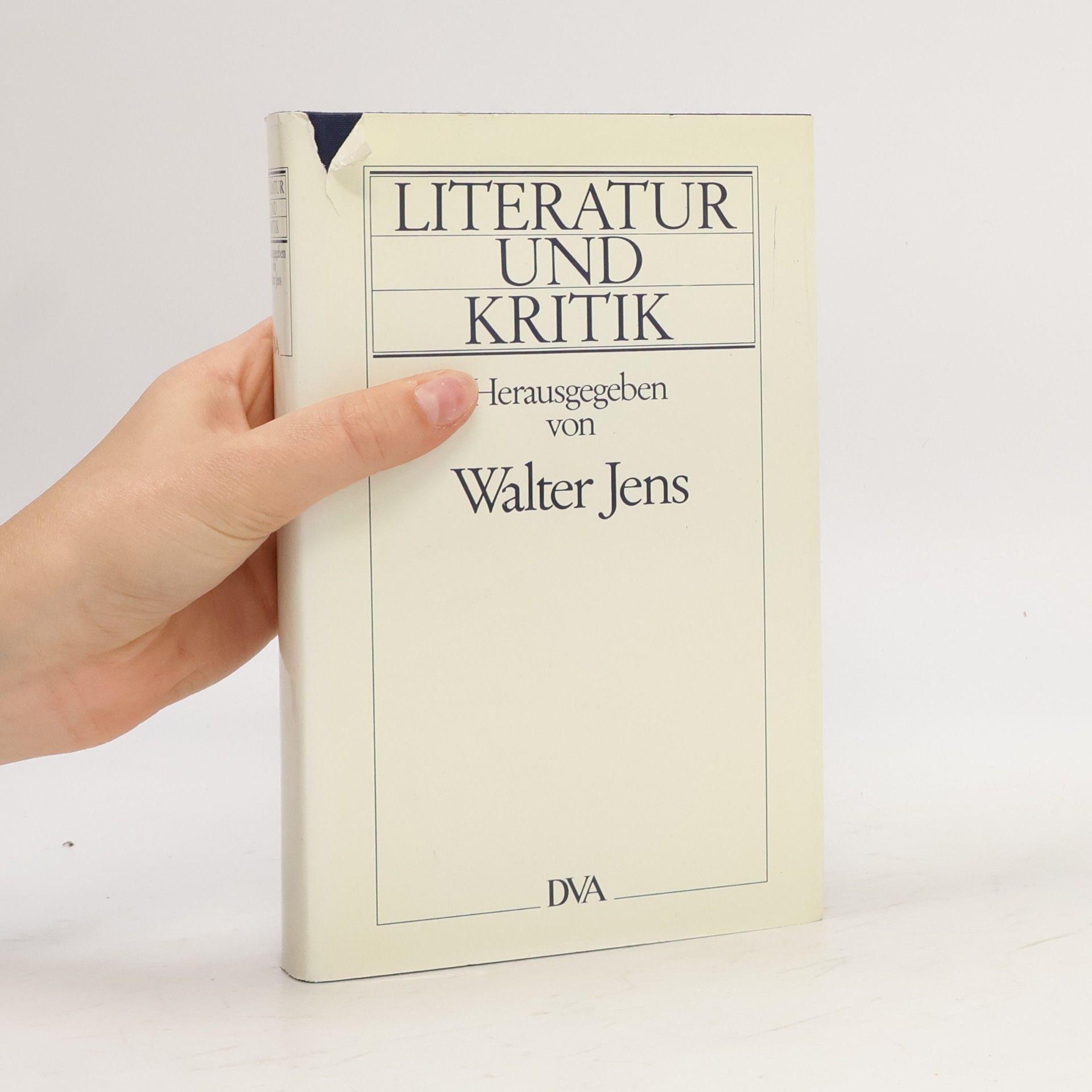 Walter Jens Literatur und Kritik