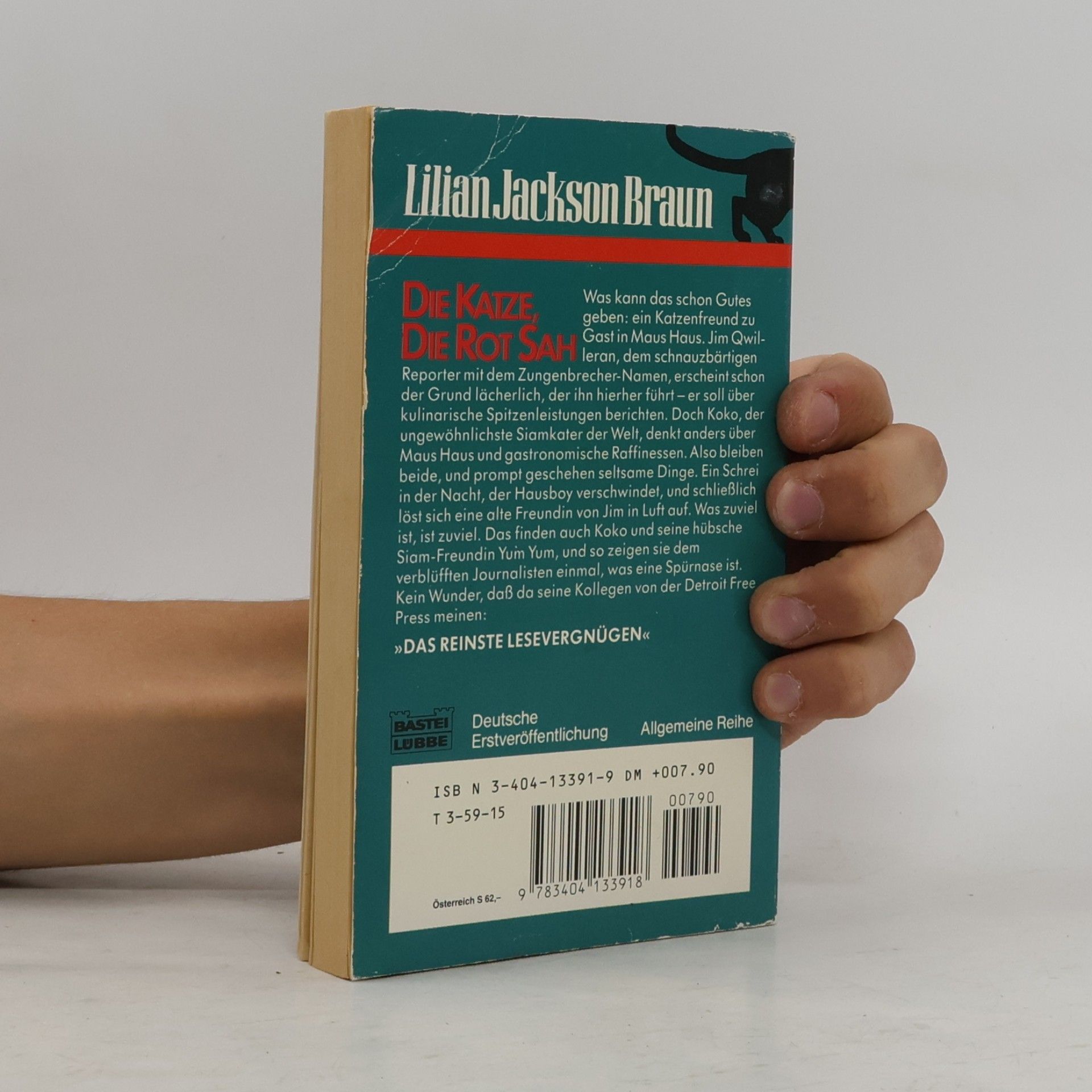 Lilian Jackson Braun Die Katze, die rot sah