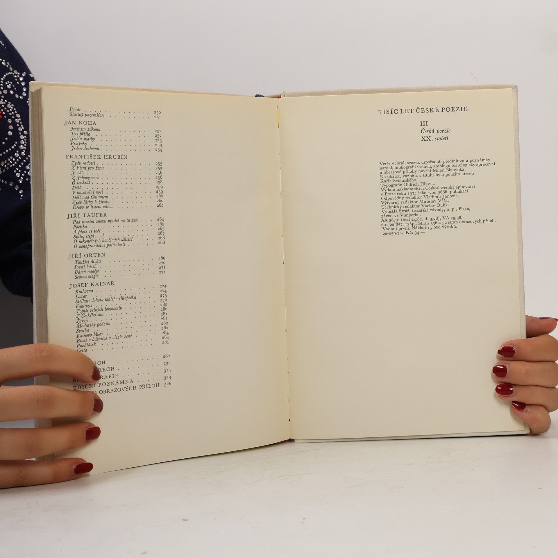 Milan Blahynka Tisíc let české poezie III.