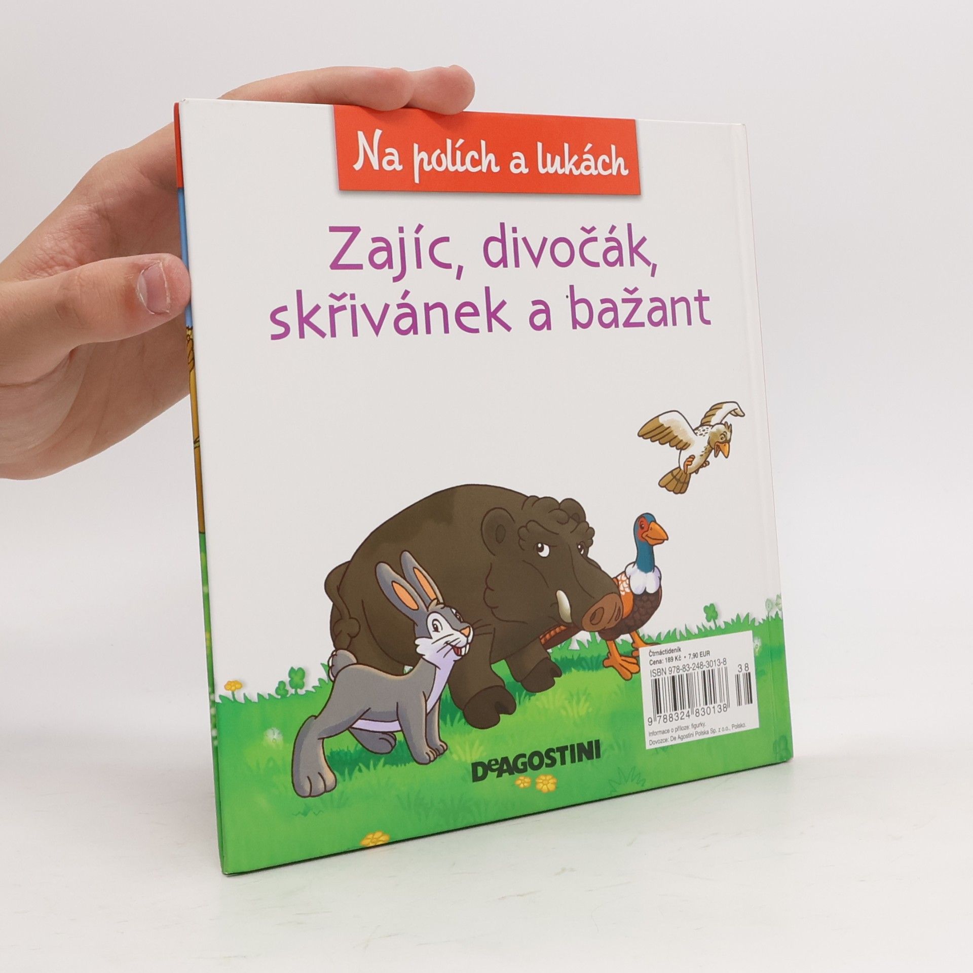 AA.VV. Na polích a lukách 16. Zajíc, divočák, skřivánek a bažant