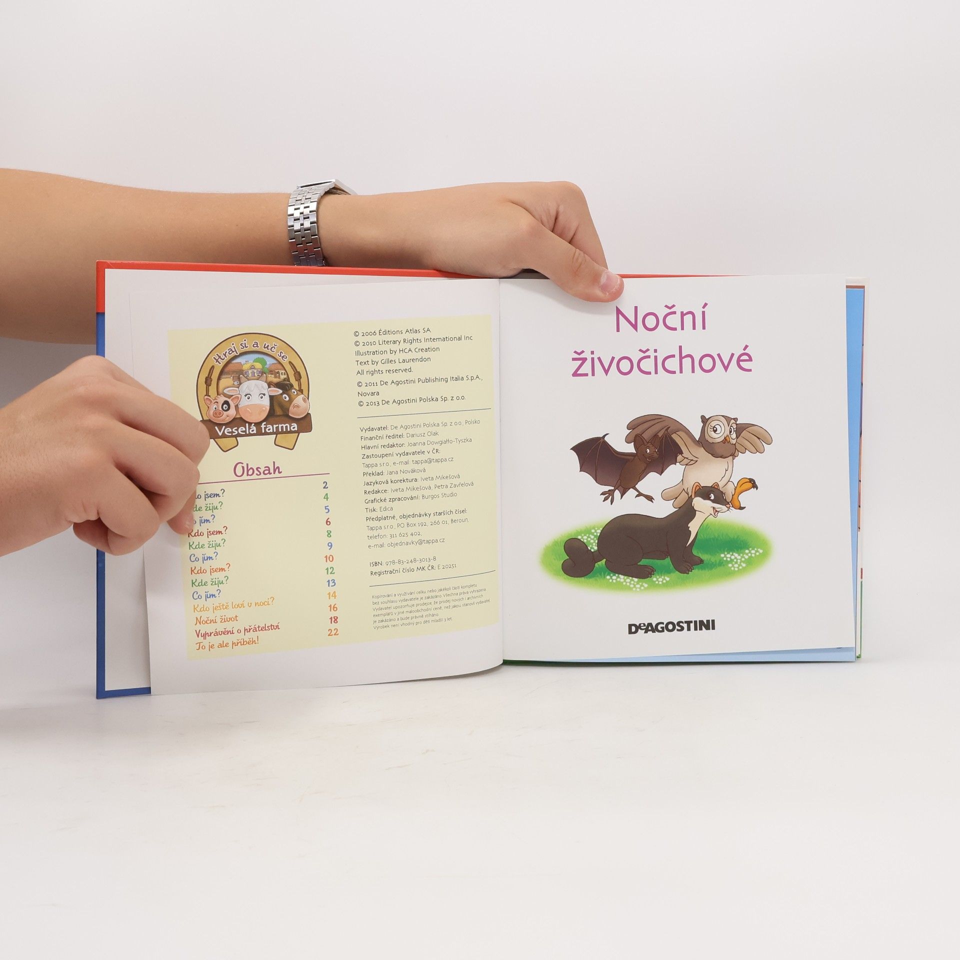 Autores varios Na polích a lukách 26. Noční živočichové